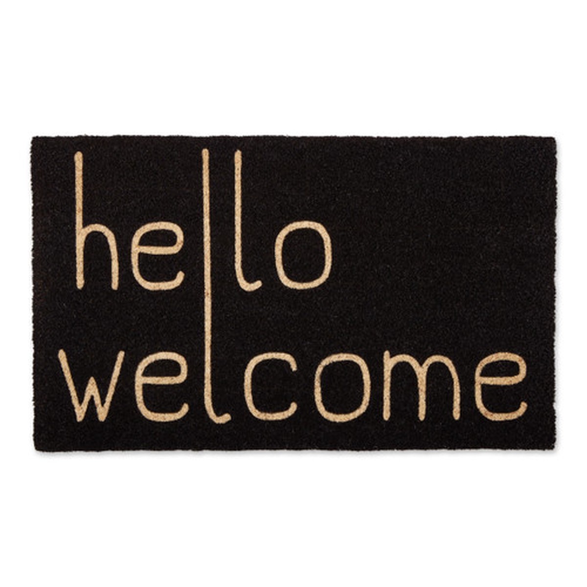 “Hello Welcome” Rectangular Doormat – 30″ x 18″