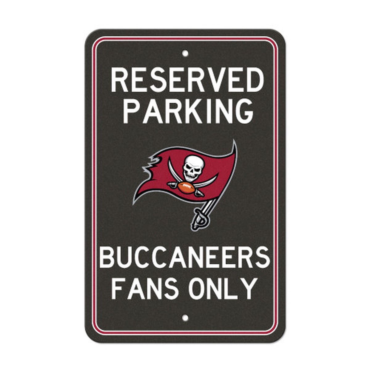 18″ NFL Tampa Bay Buccaneers ‘Reserved Parking’ Wall Sign