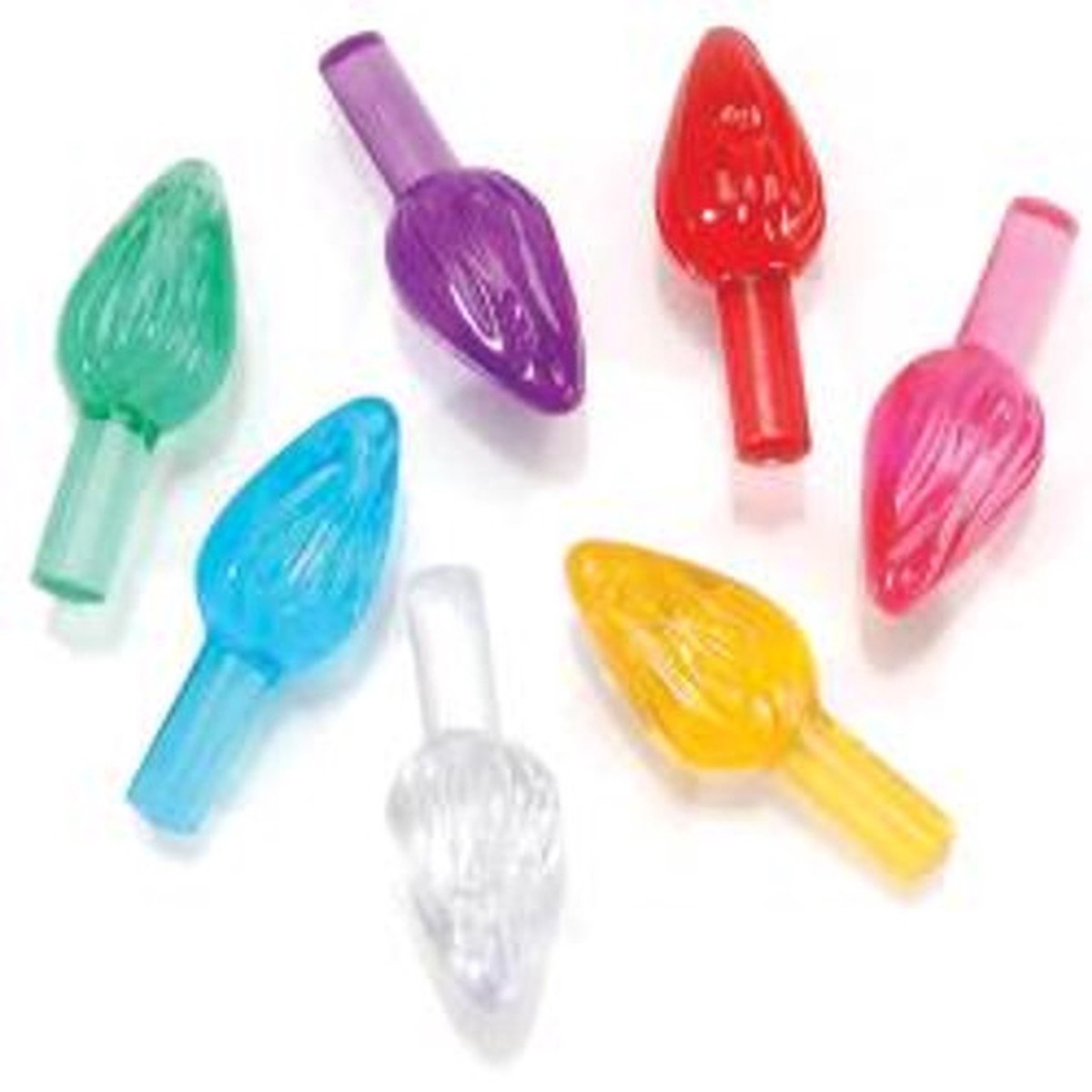 Multi Colored Ceramic Tree Replacement Flame Pins