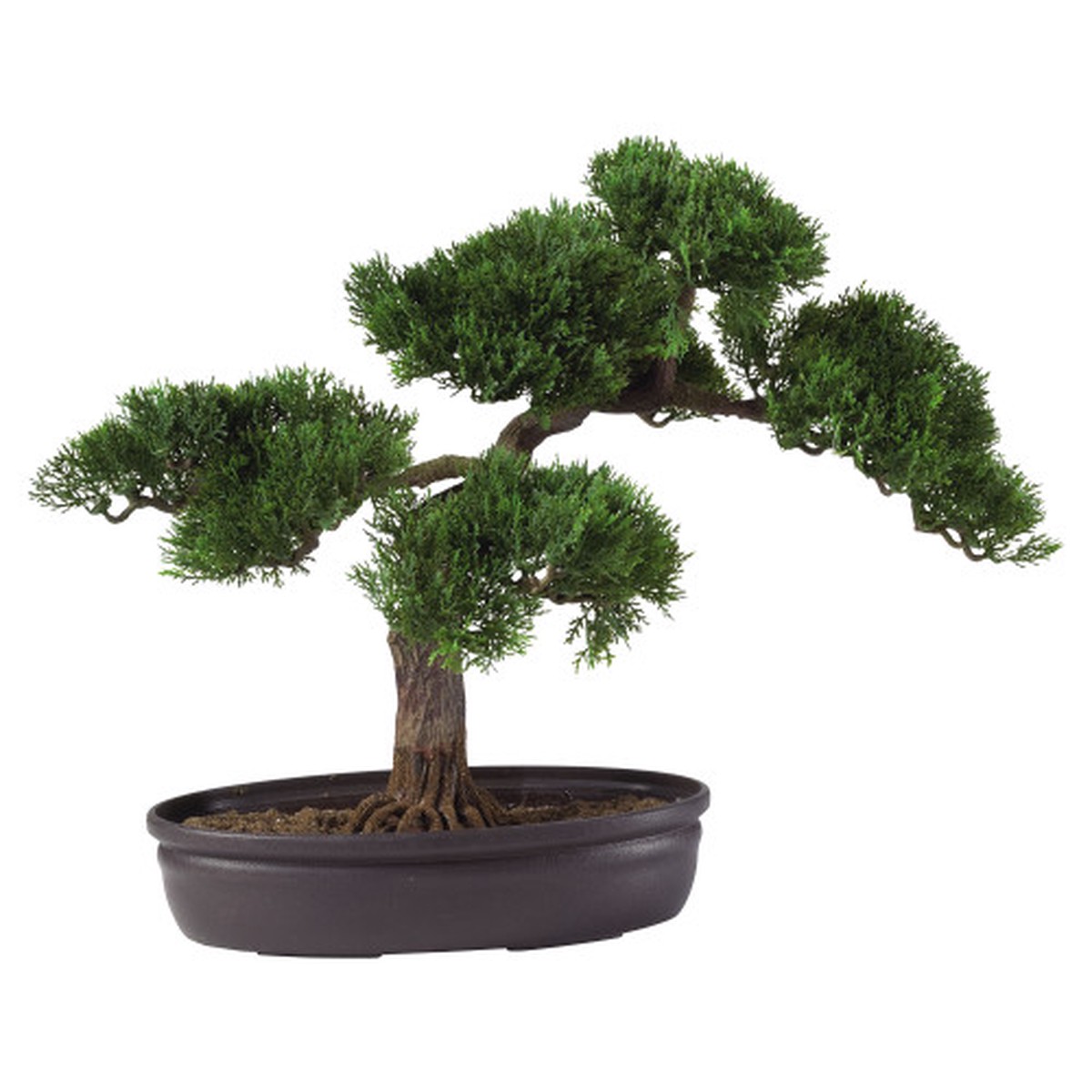 16″ Artificial Cedar Bonsai Silk Plant