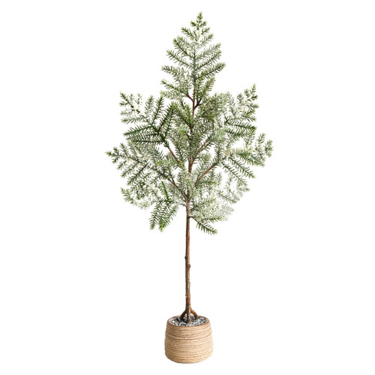 3′ Frosted Pine Artificial Christmas Potted Tree, Unlit