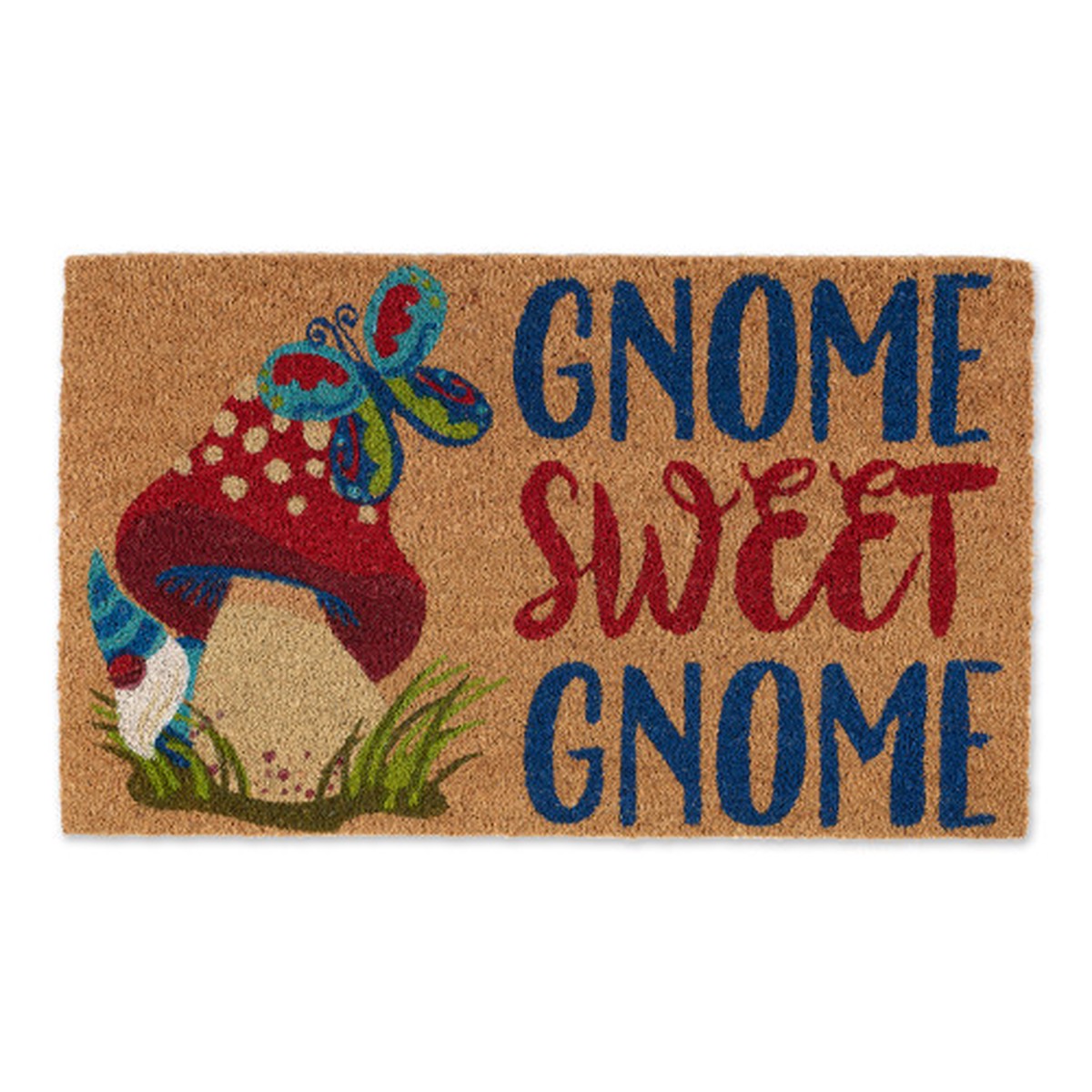 “Gnome Sweet Gnome” Doormat – 18″ x 30″