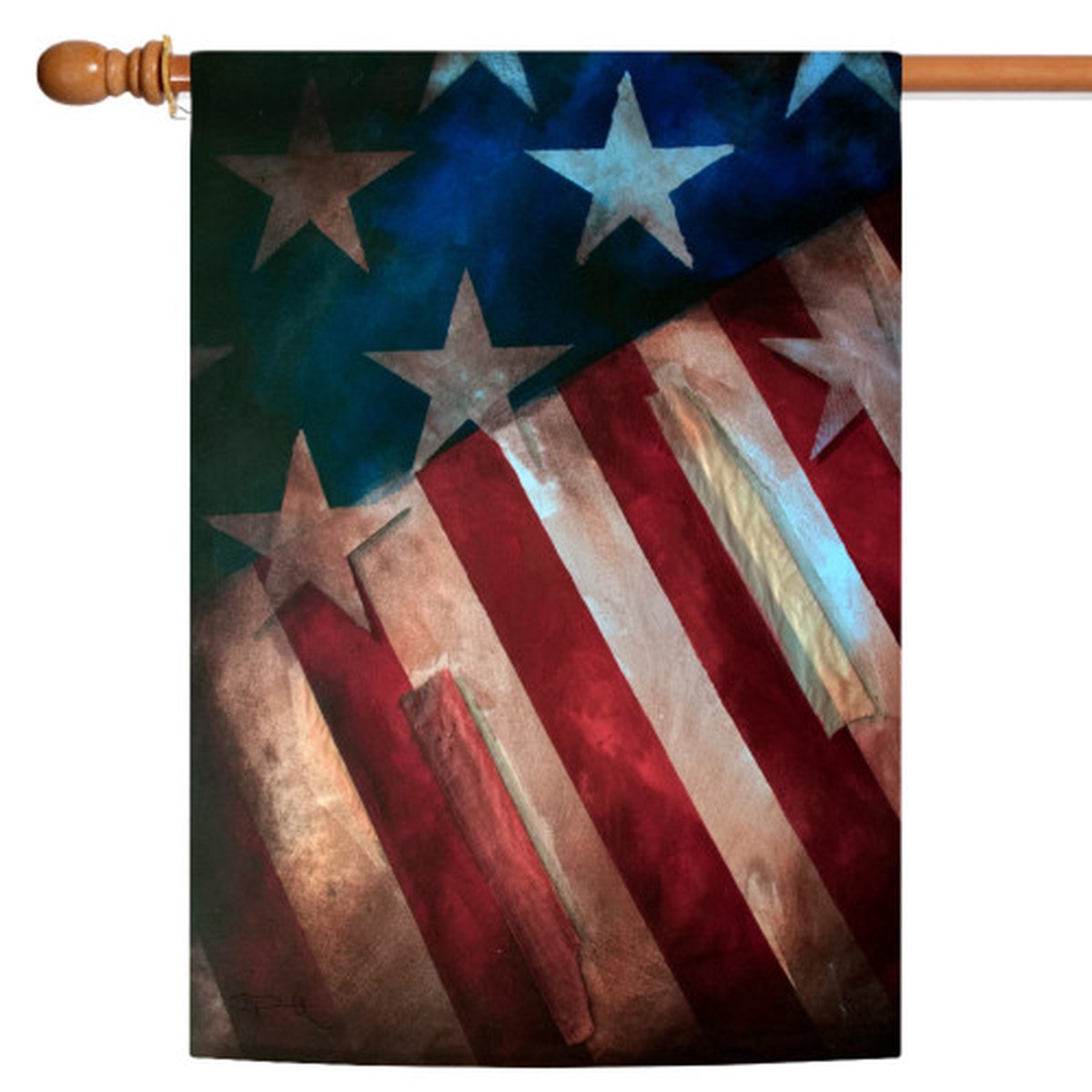 USA Flag Patriotic Fade Resistant Outdoor Flag – 40″ x 28″