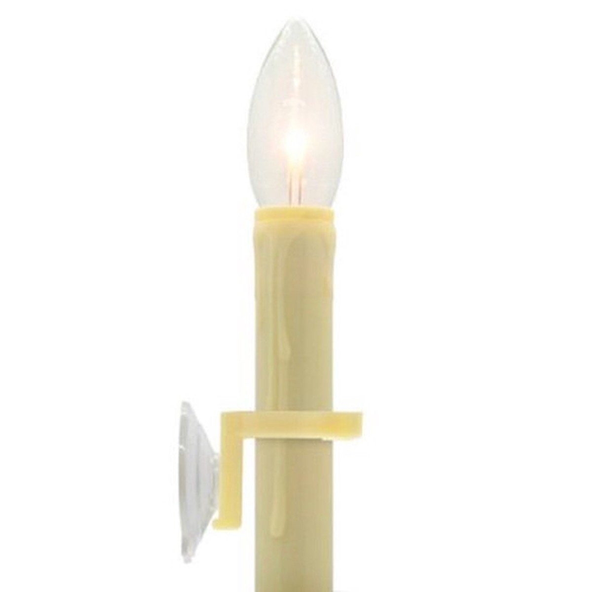 10.75″ LED Lighted Window Candles – Cream – Set of 4