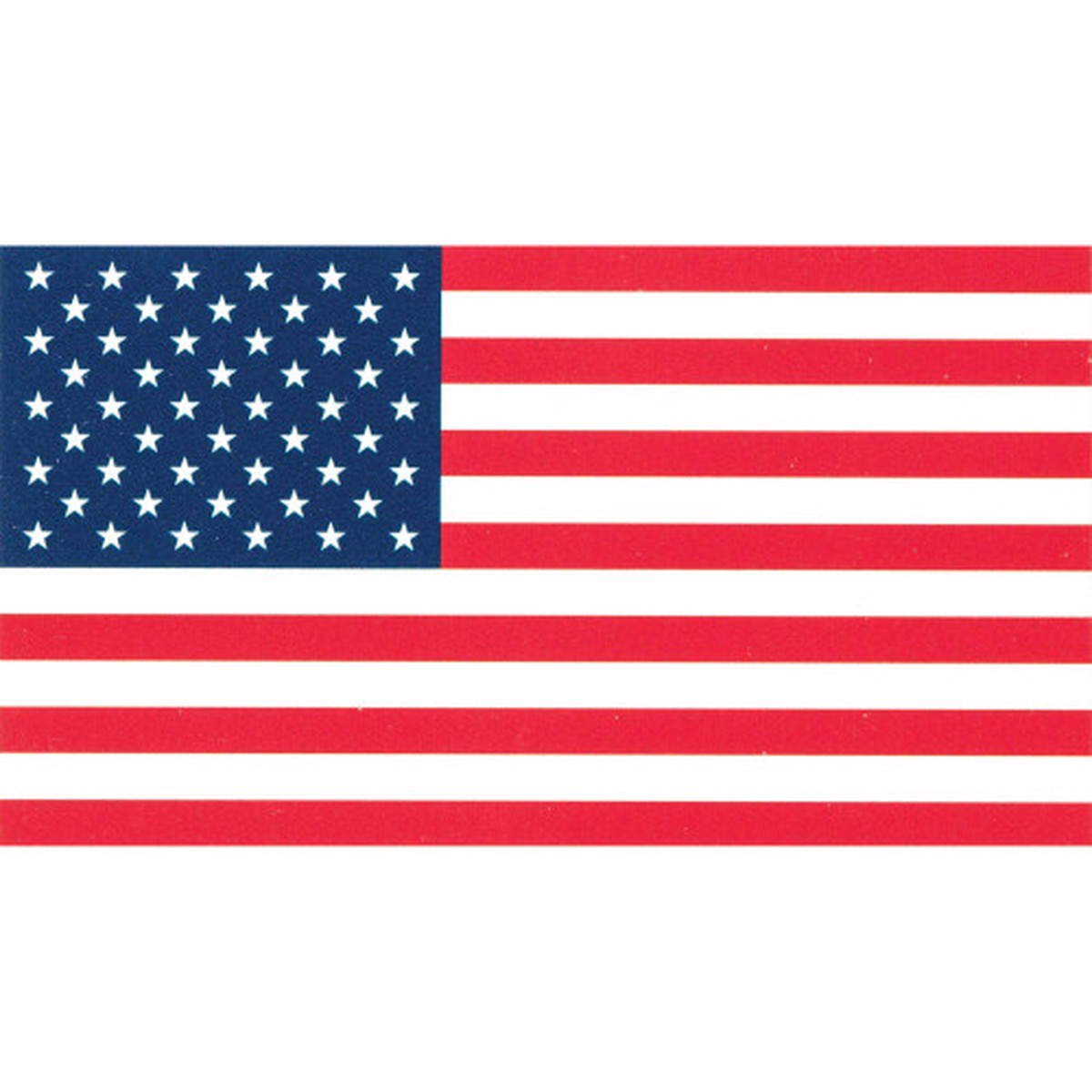 5″ Red and Blue American Flag Magnet