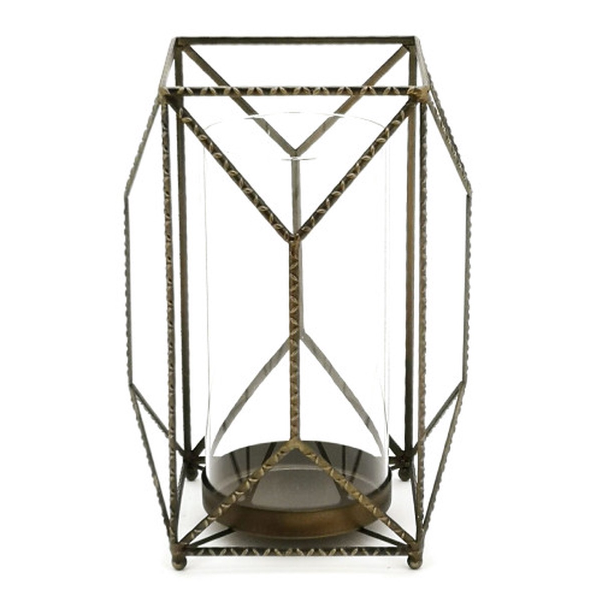 12.25″ Geometric Candle Holder