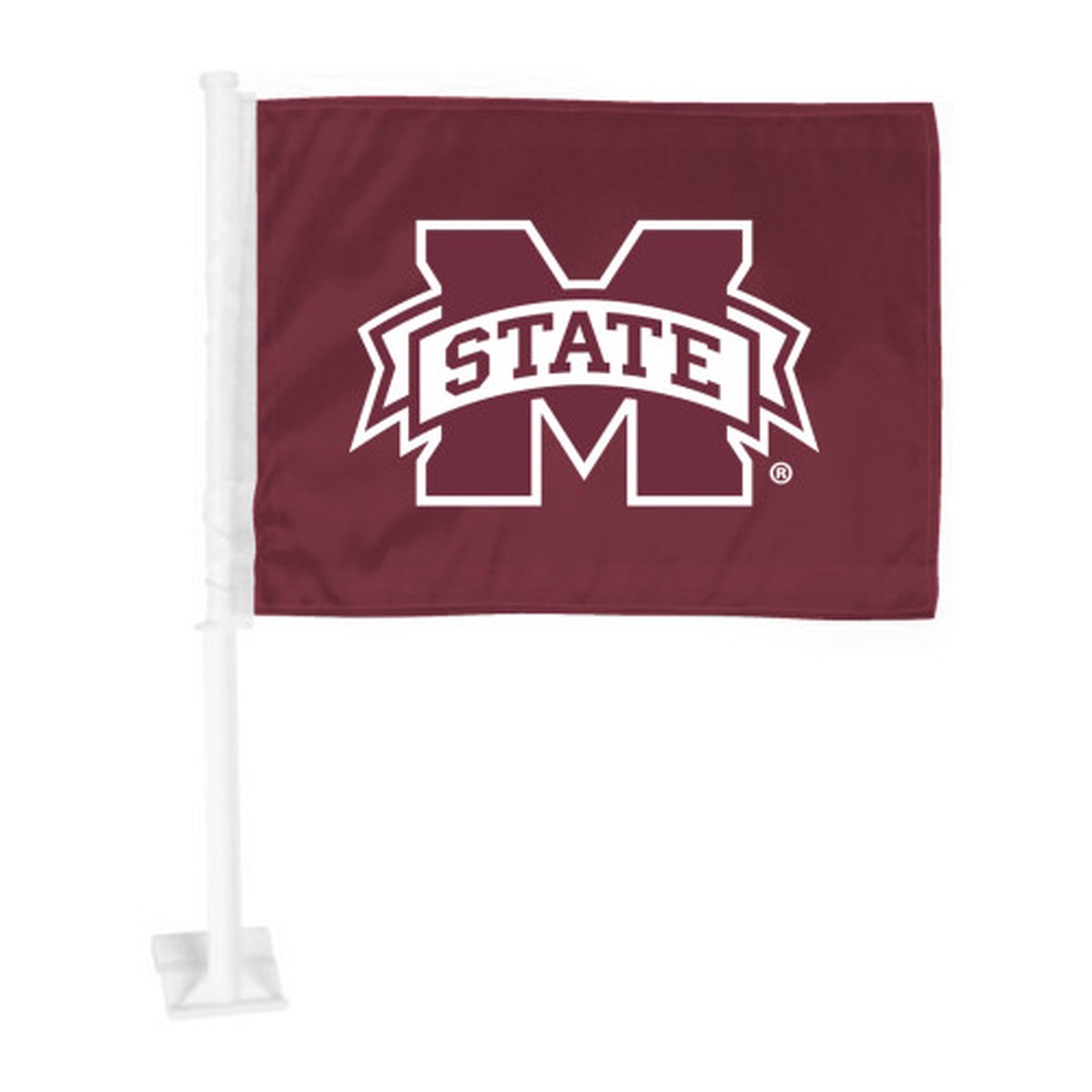 14″ x 11″ NCAA Mississippi State University Bulldogs Automotive Car Flag