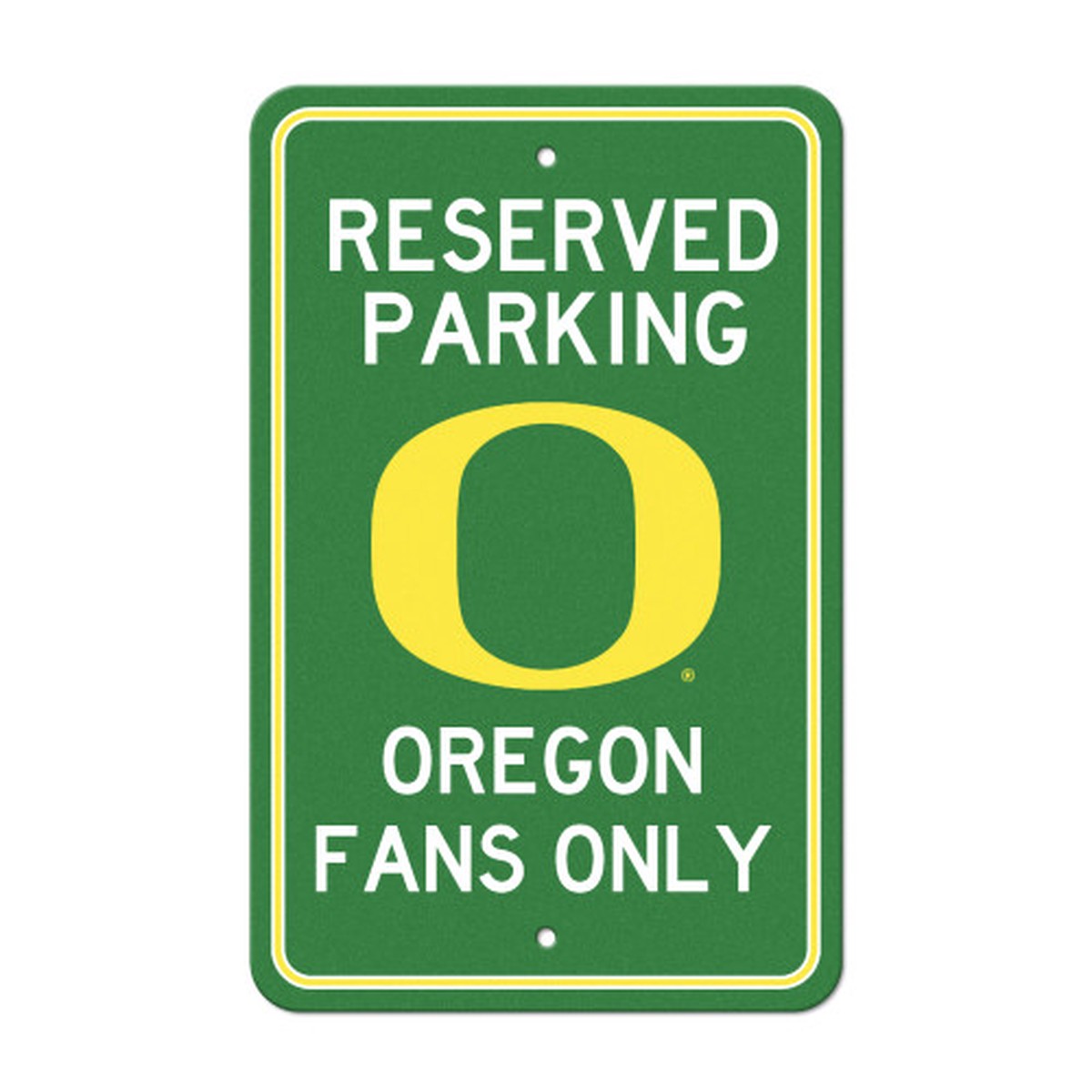 18″ NCAA University of Oregon Ducks ‘Reserved Parking’ Wall Sign
