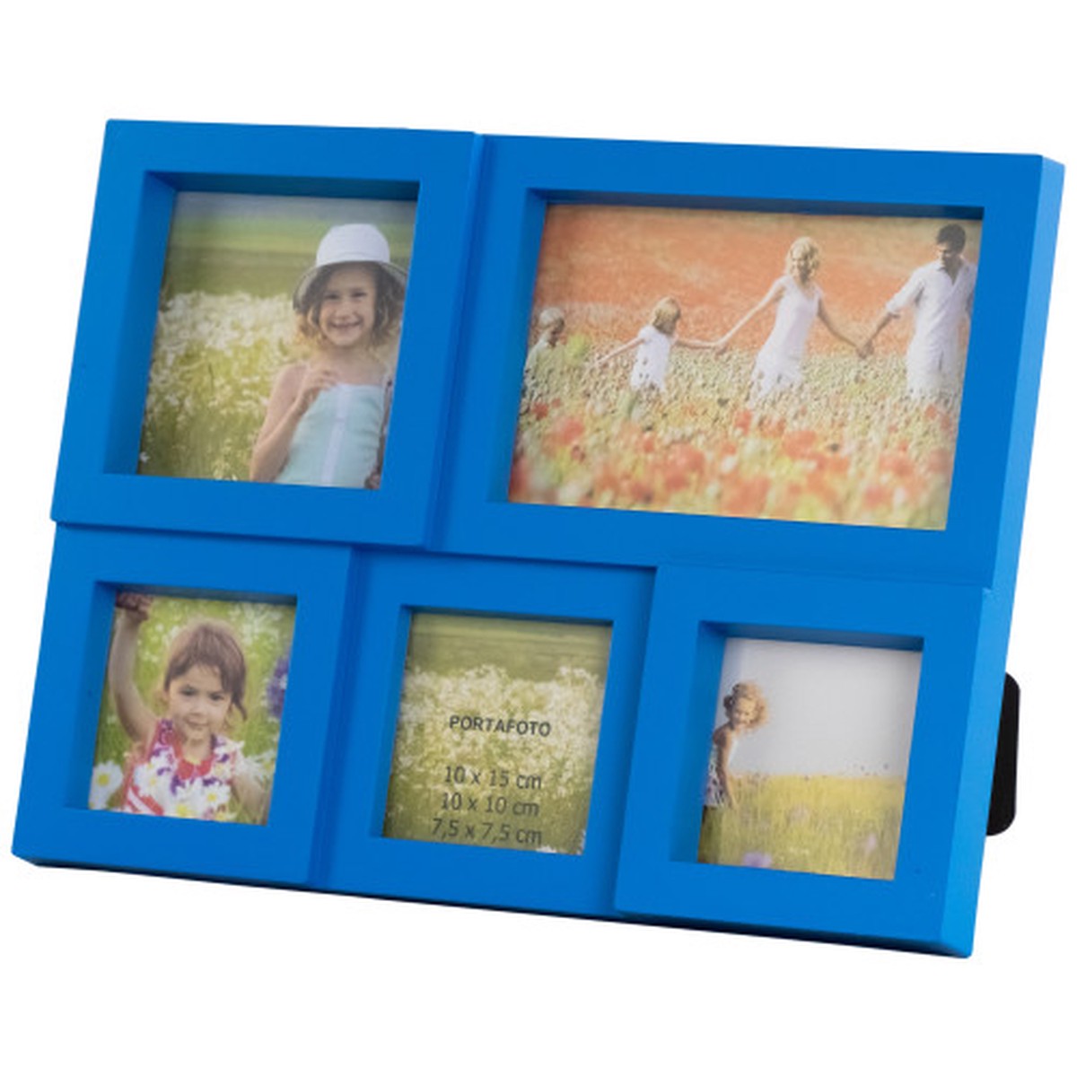 11.75″ Multi-Sized Blue Puzzled Collage Picture Frame