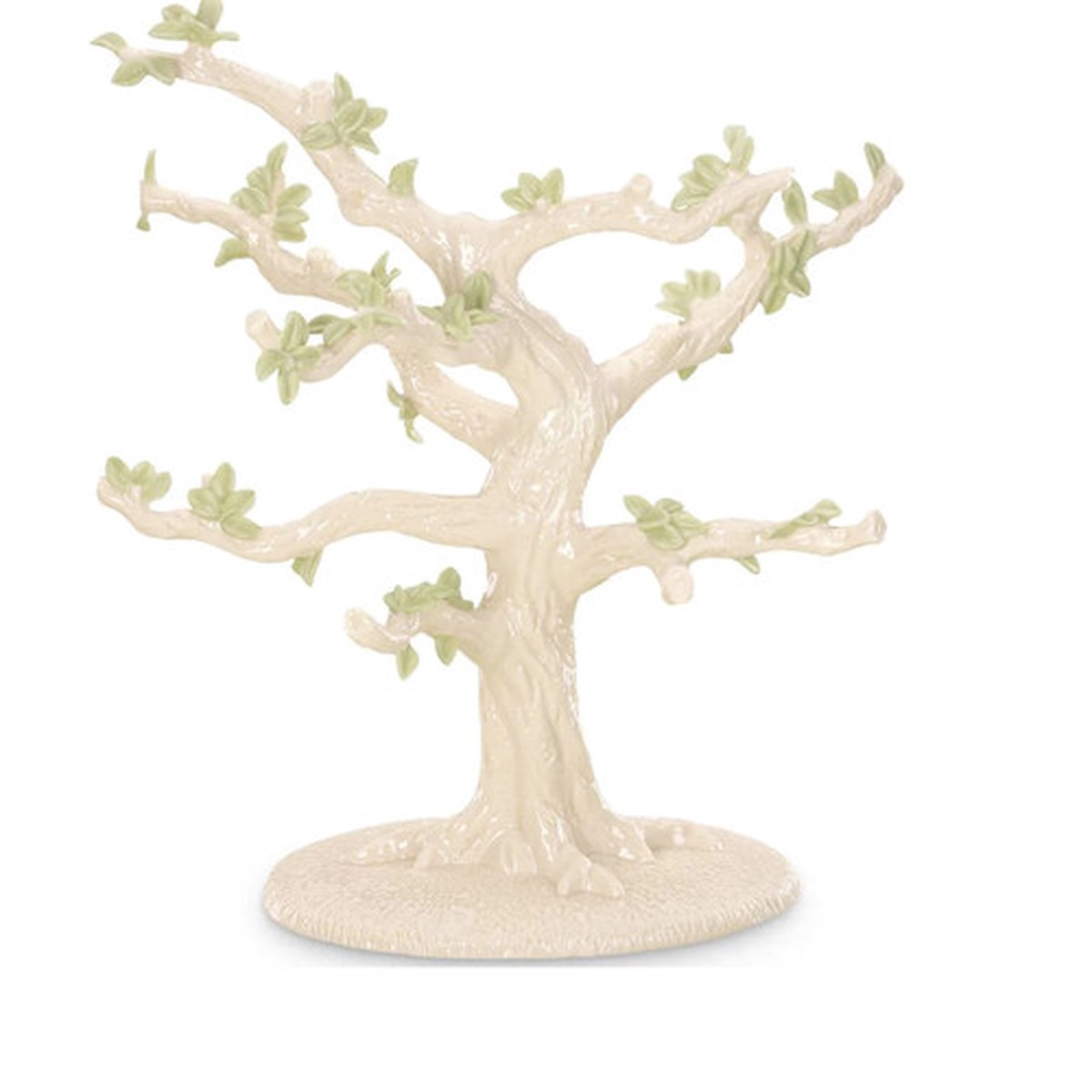 13″ Cream Porcelain Ornament Display Tree