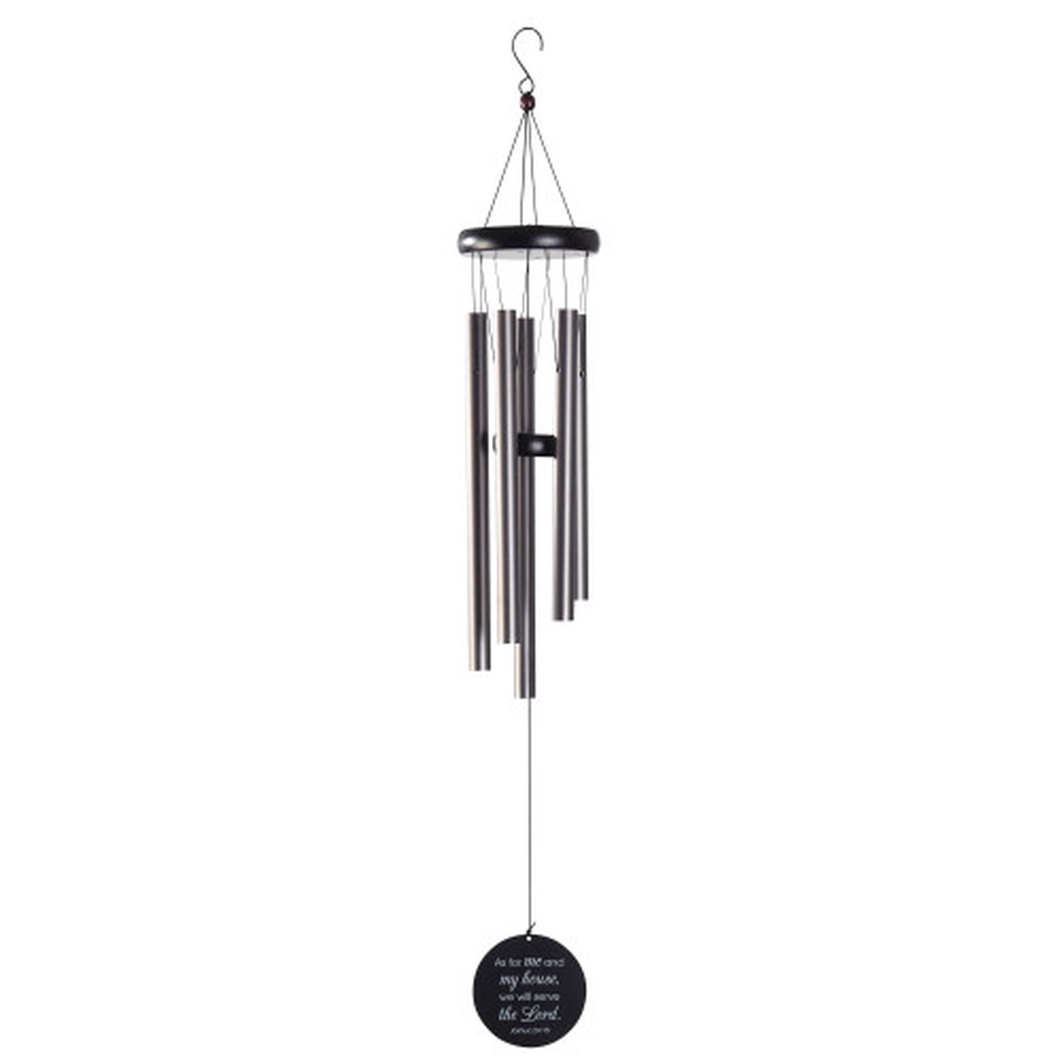 “As For Me and My House, We Will Serve the Lord” Outdoor Windchime – 35″