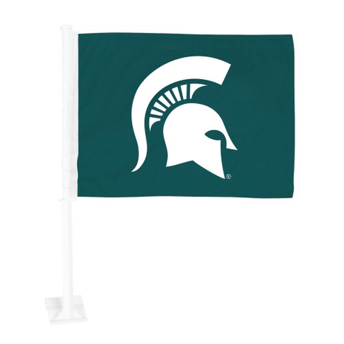 14″ x 11″ NCAA Michigan State University Spartans Automotive Car Flag