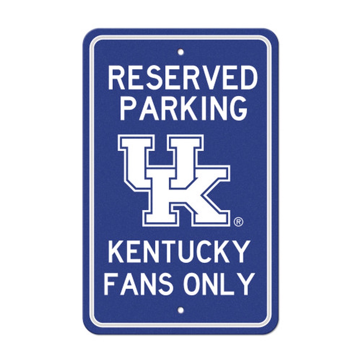 18″ NCAA University of Kentucky Wildcats ‘Reserved Parking’ Wall Sign