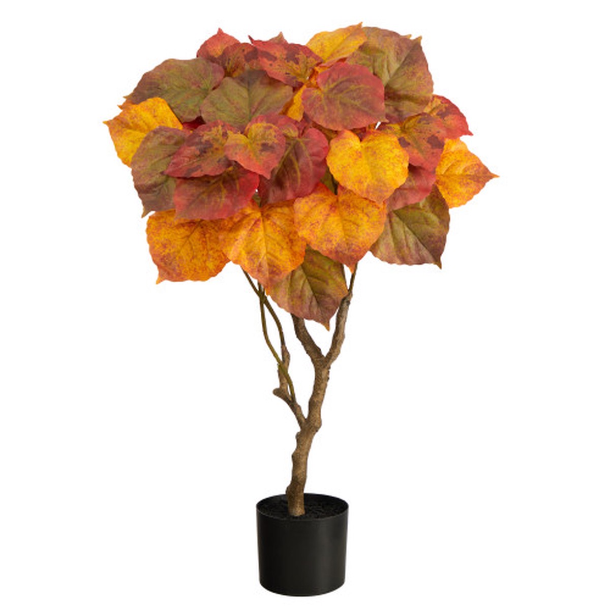 3 Fall Harvest Umbrella Ficus Artificial Potted Tree