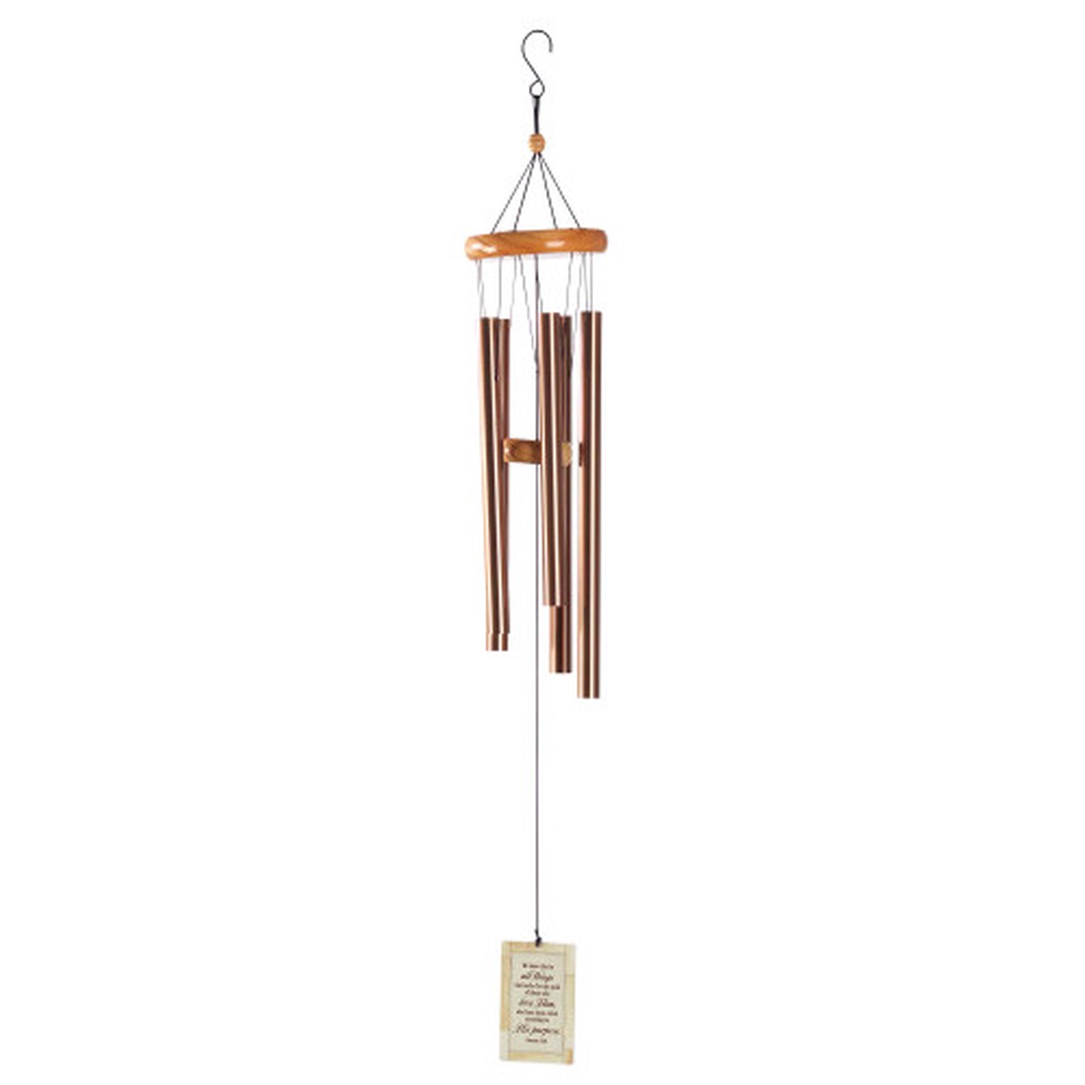 We Know That All Things Work “Roman 8:28″ Outdoor Windchime – 35”