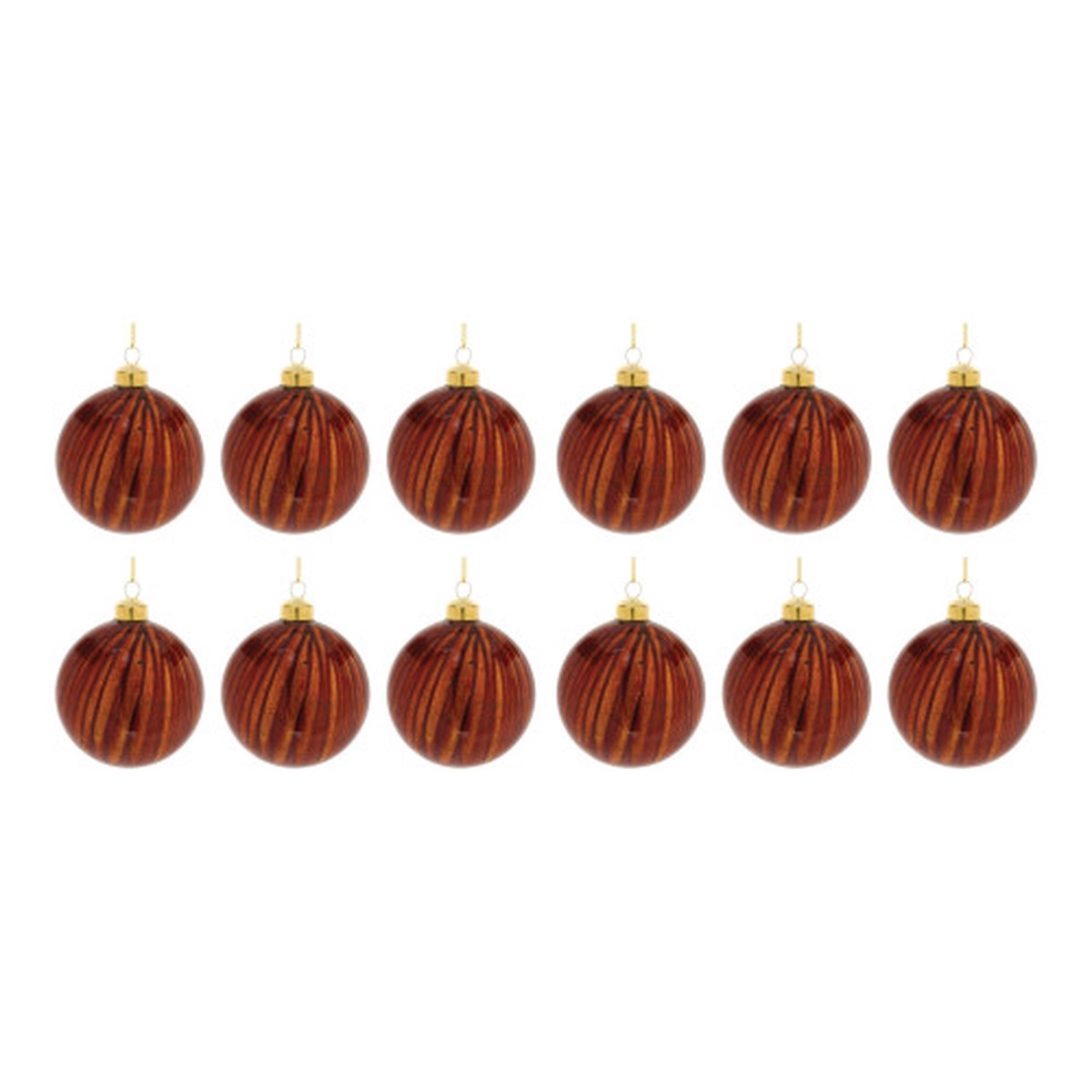 Root Beer Glass Christmas Ball Ornaments - 4" (101mm) - Brown -12ct