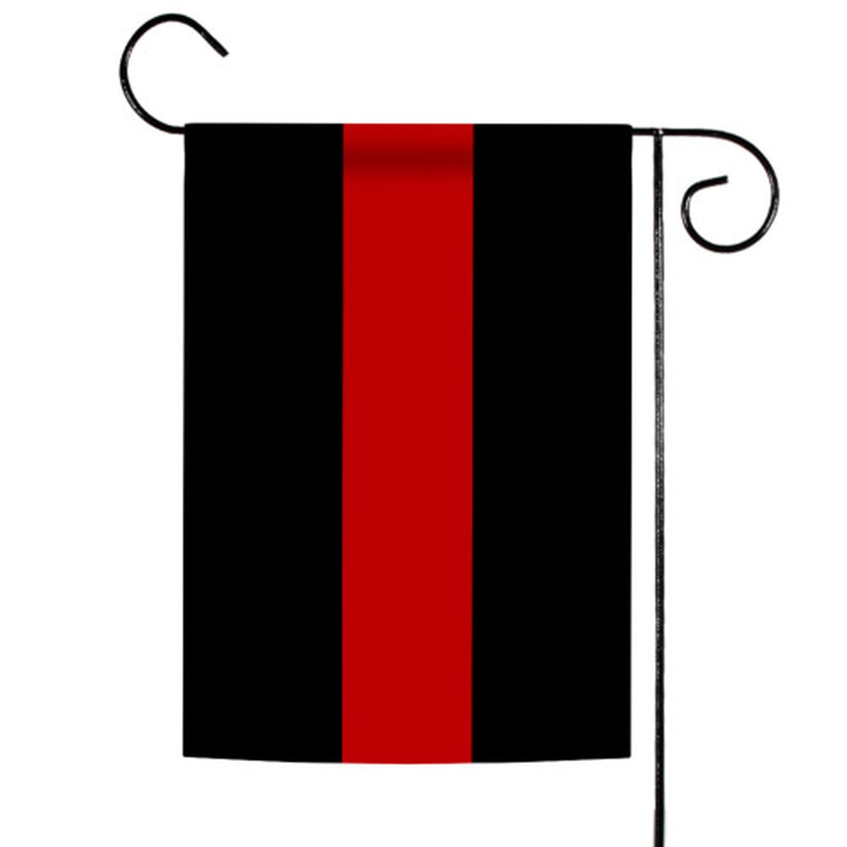 Thin Red Line Striped Outdoor Garden Flag 18″ x 12.5″