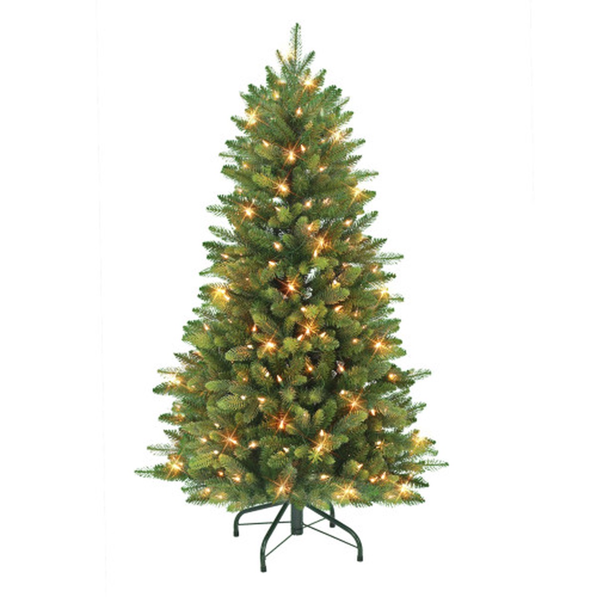 Pre-lit Slim Westford Spruce Artificial Christmas Tree – 4.5 – Clear Lights
