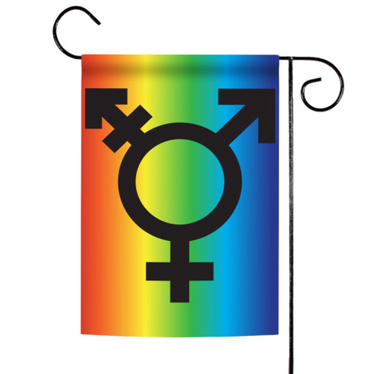 Pride Transgender Symbol Outdoor Garden Flag – 18″ x 12.5″