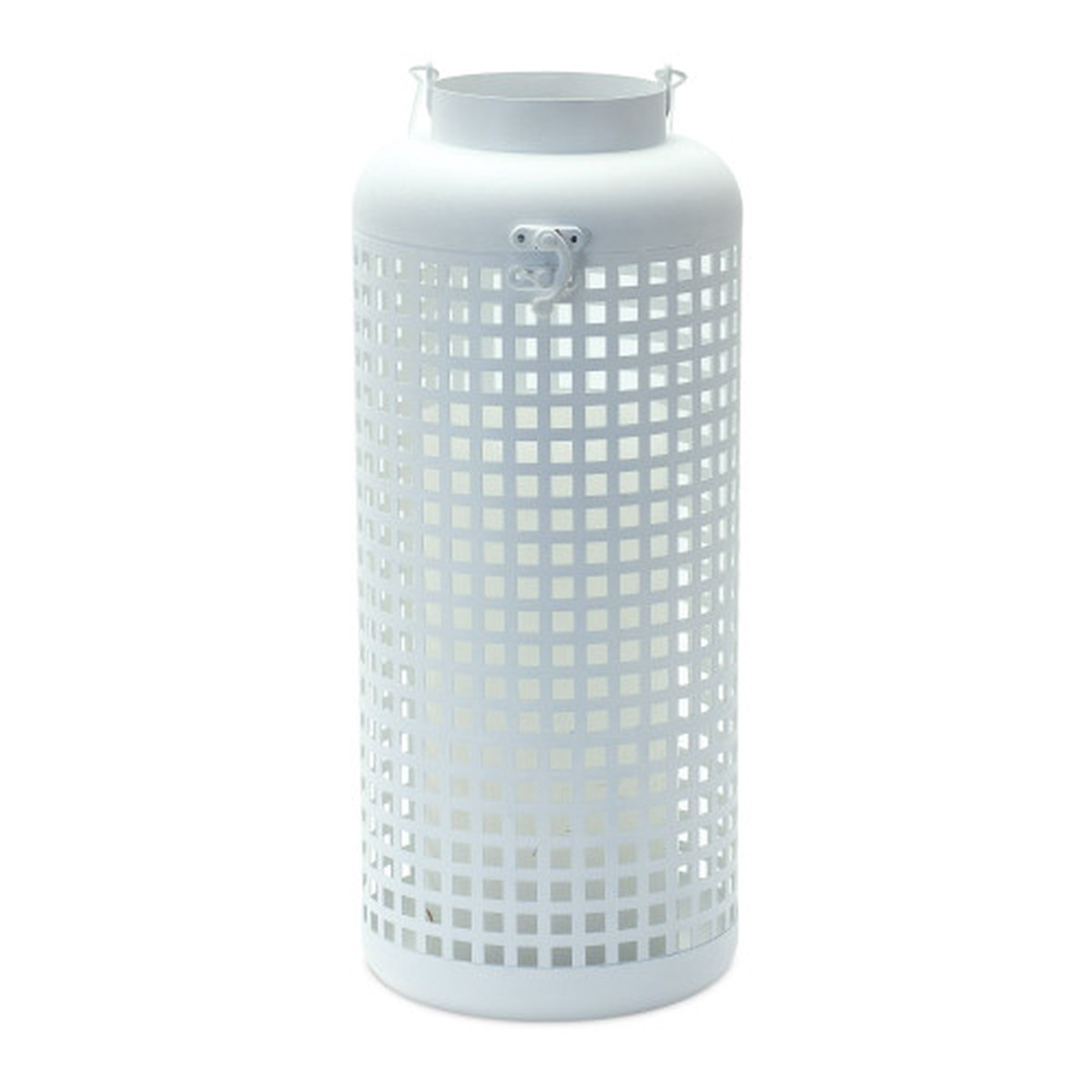 14″ Punched Square Candle Holder