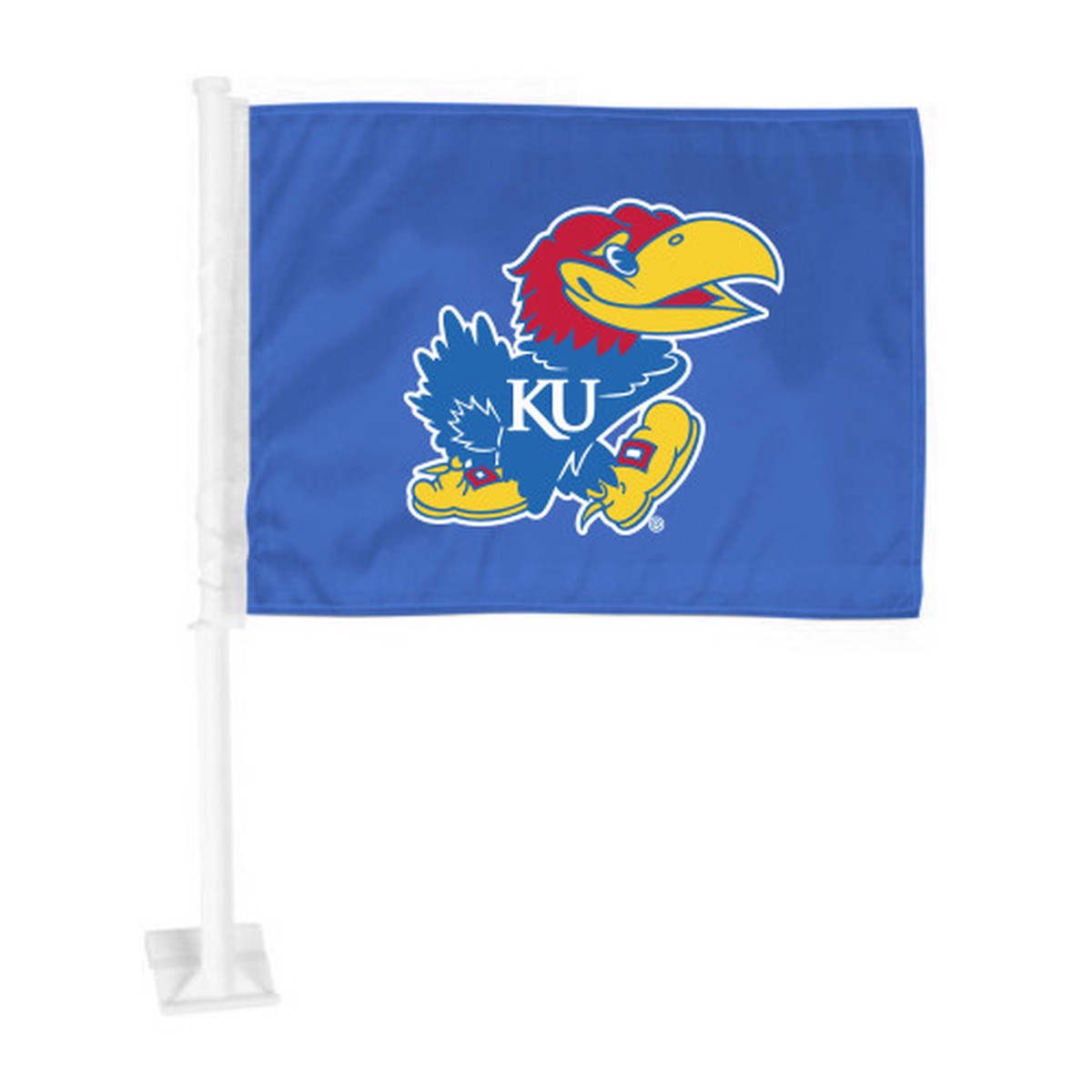 14″ x 11″ NCAA University of Kansas Jayhawks Automotive Car Flag