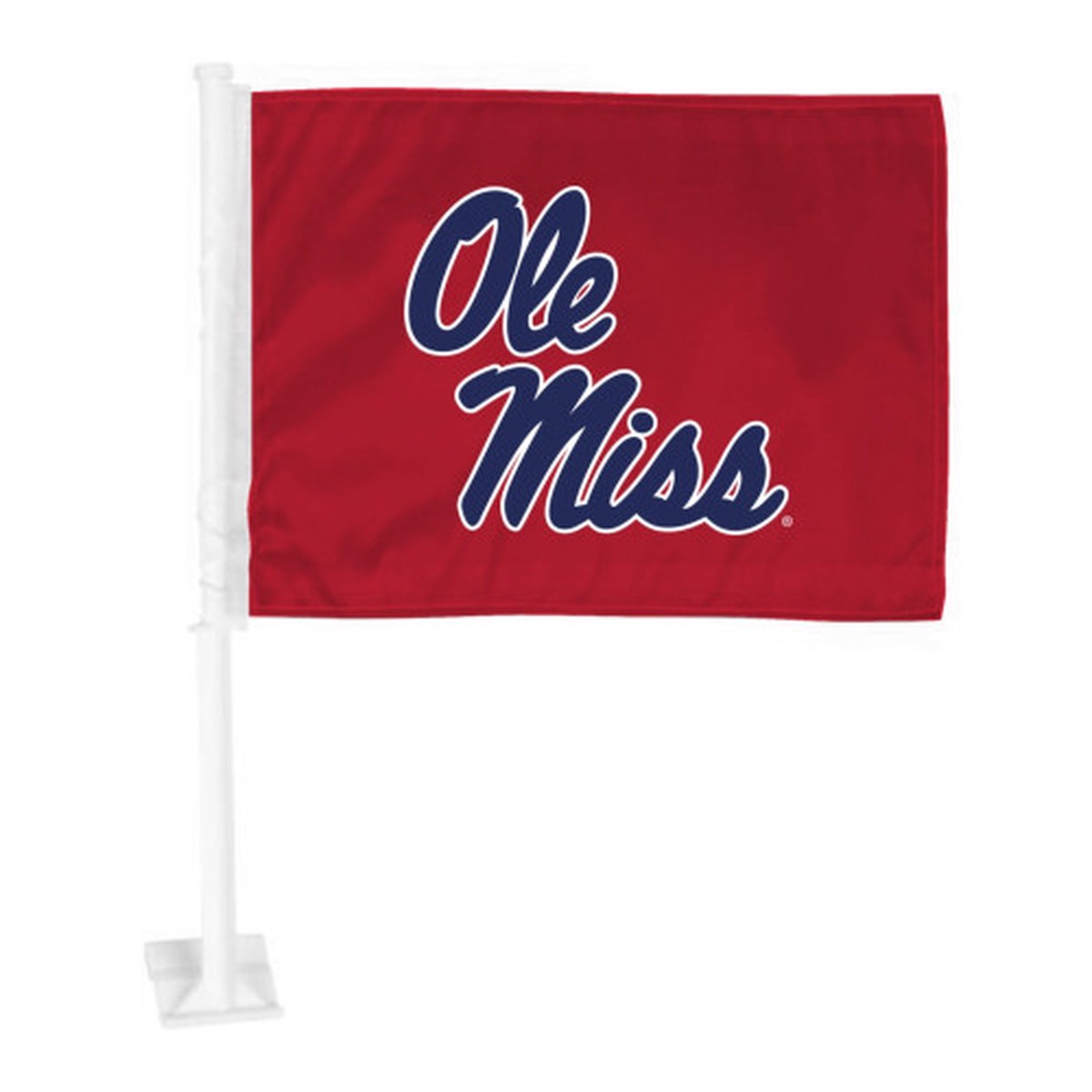 14″ x 11″ NCAA University of Mississippi Rebels Automotive Car Flag