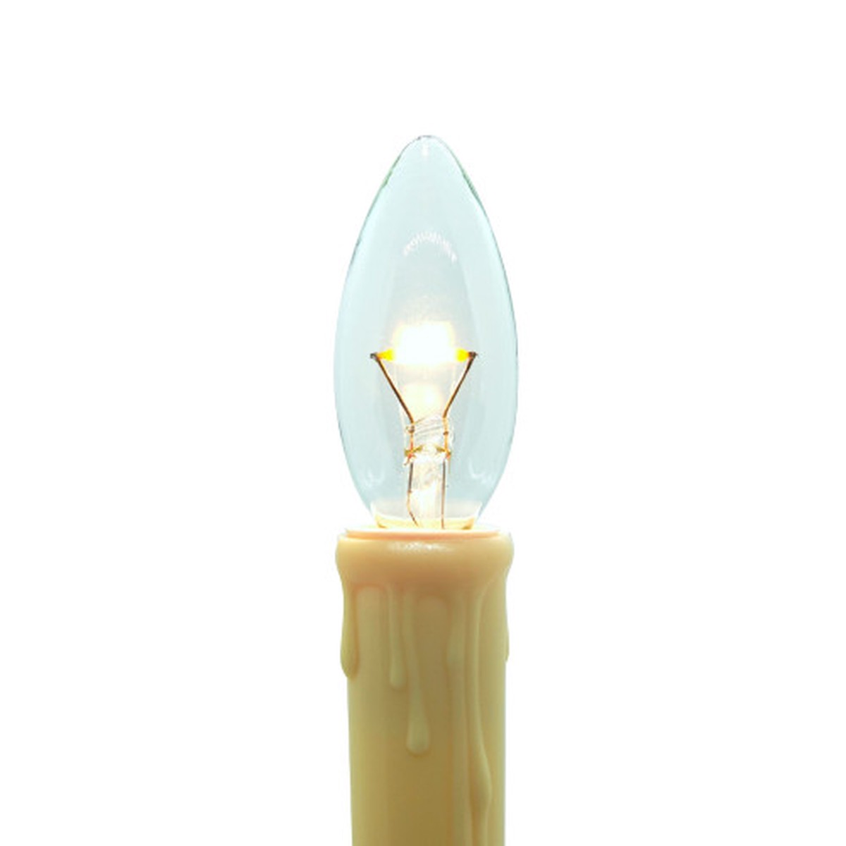 LED Plug-In Window Candle Replacement Bulbs - Pack of 6