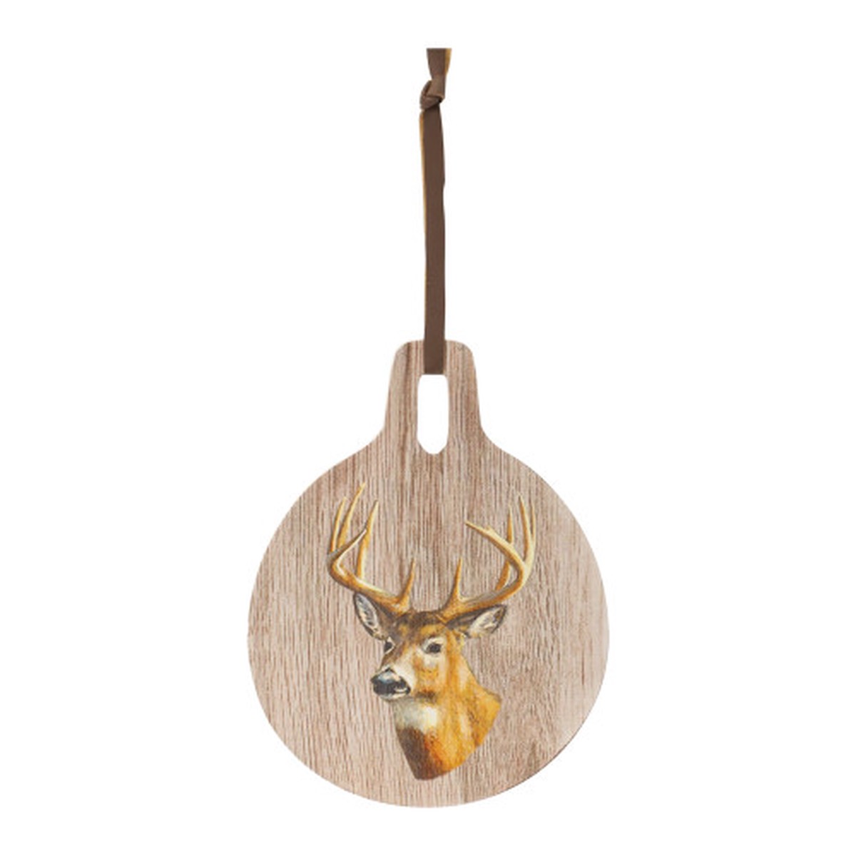 10″ Deer Cutting Board Hanging Christmas Wall Decoration