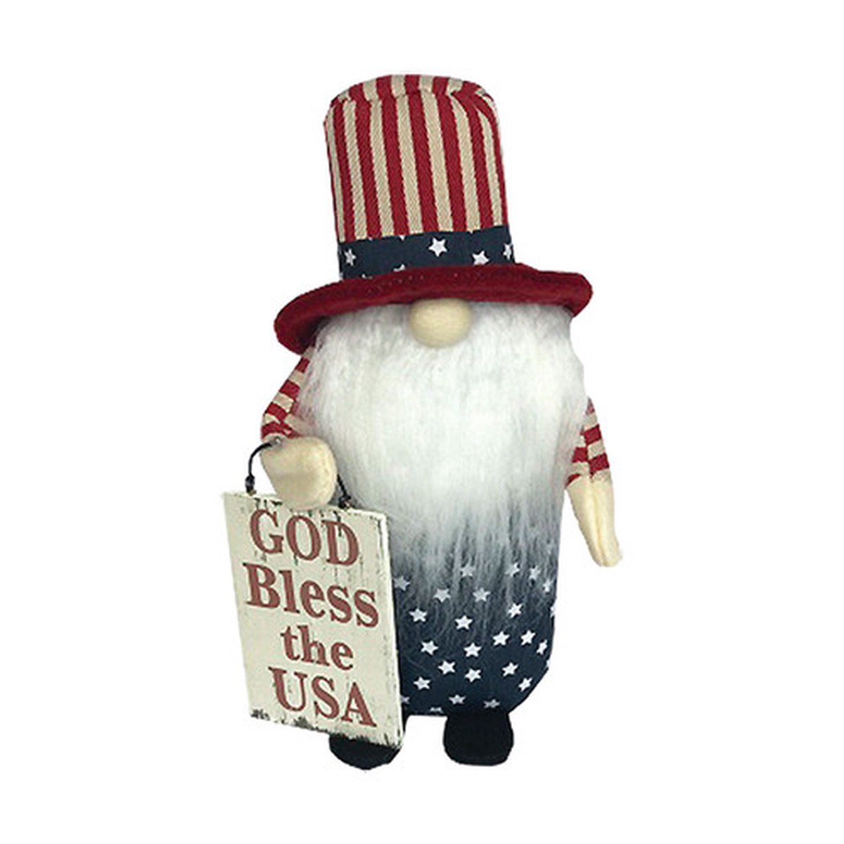 15″ Americana “God Bless the USA” Gnome