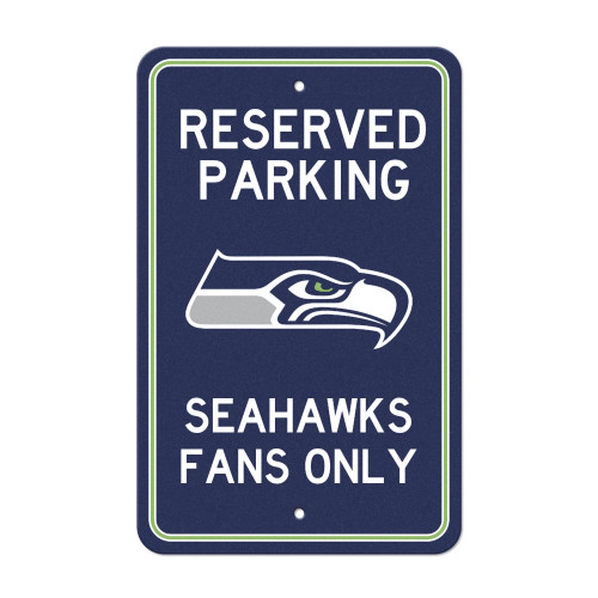 18″ NFL Seattle Seahawks ‘Reserved Parking’ Wall Sign