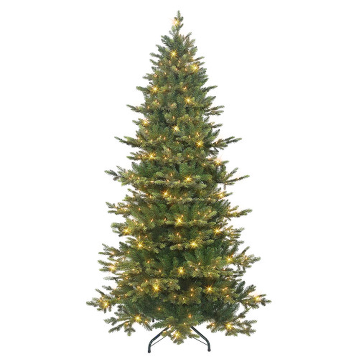 Pre-lit Douglas Fir Downswept Artificial Christmas Tree – 6.5 – Clear Lights