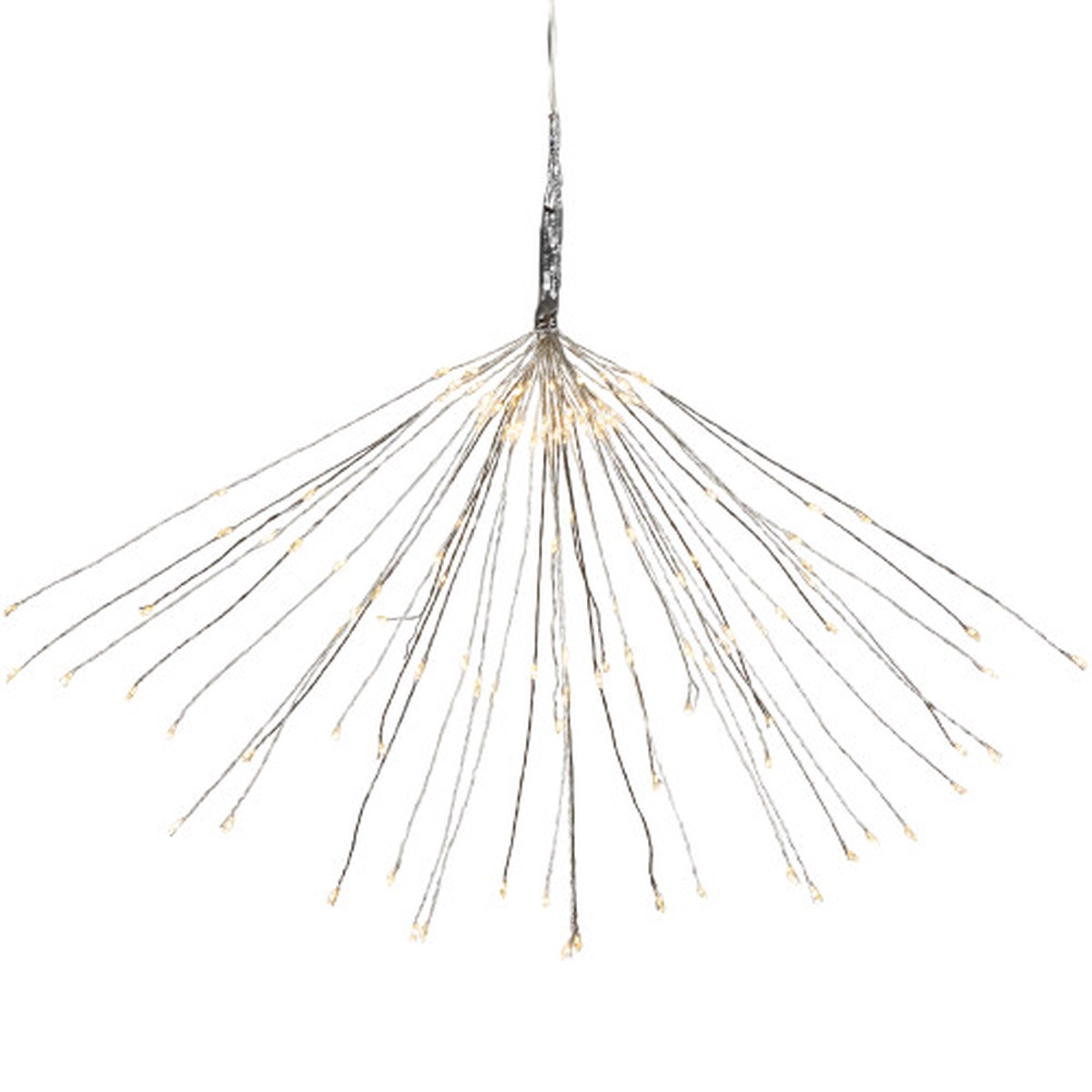 20″ LED Lighted Firework Green Branch Christmas Decoration – Micro Fairy Warm White Lights