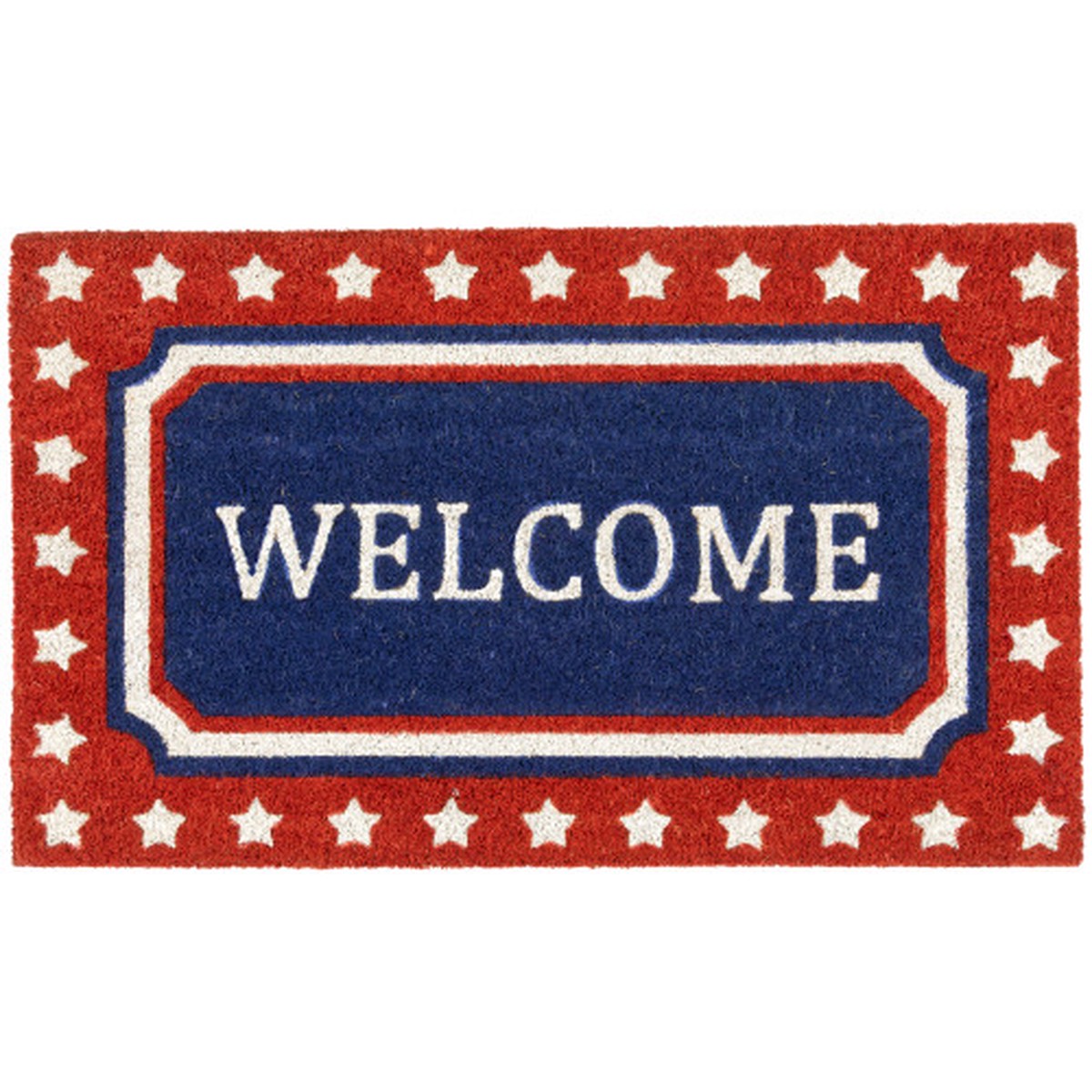 18″ x 30″ Americana Outdoor Coir Fourth of July Welcome Doormat