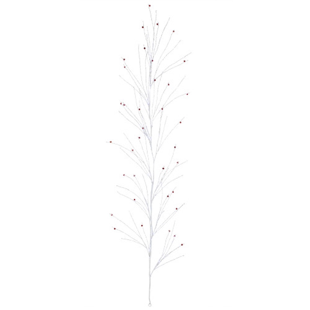 Pre-Lit Christmas Garland with Jingle Bells - 6' x 6" - Cool White Lights