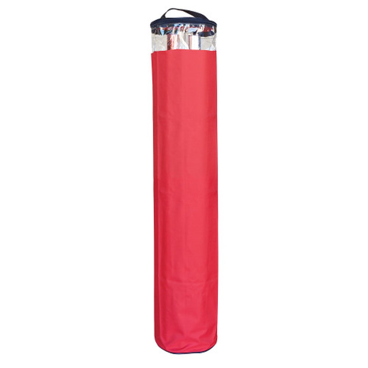 Zip Up Christmas Gift Wrap Storage Tube Bag – 40″ – Red and Black