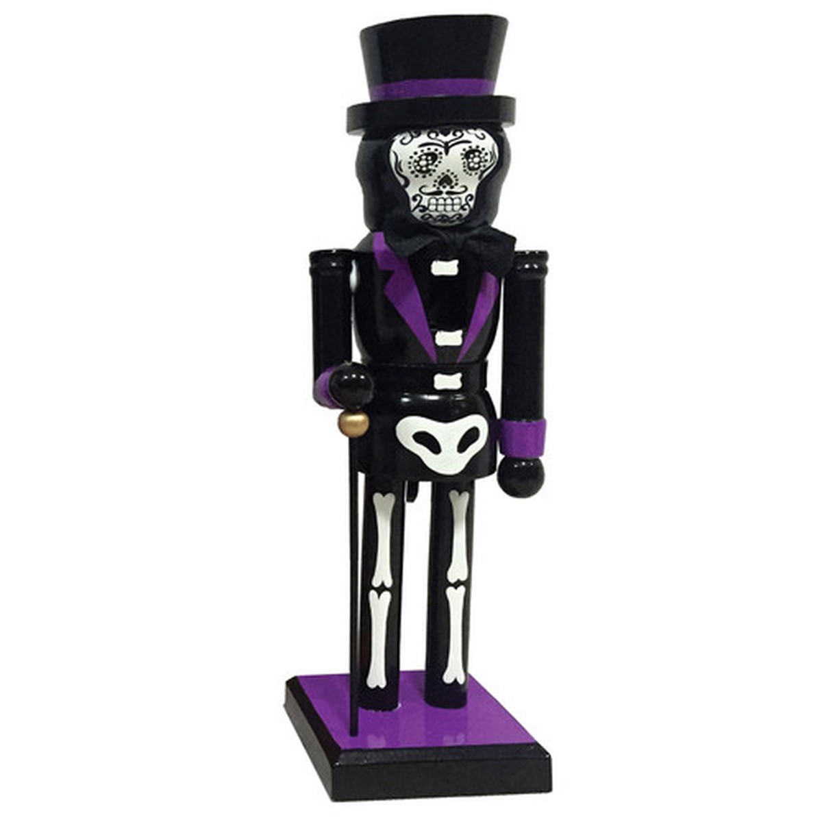 10″ Day of the Dead Skeleton Christmas Nutcracker