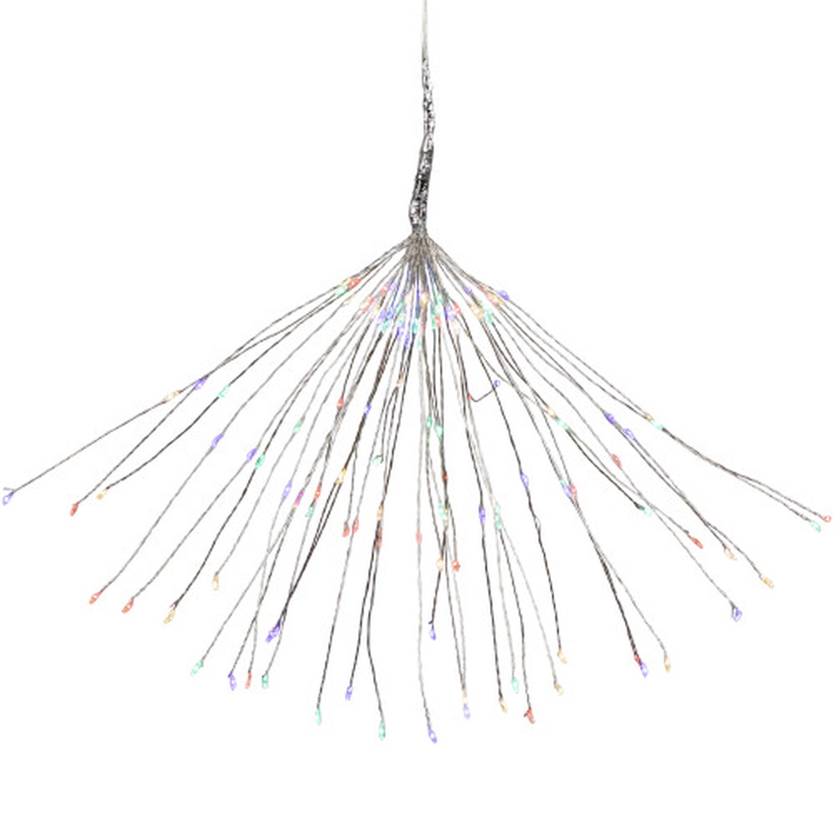 20″ LED Lighted Firework Branch Christmas Decoration – Micro Fairy Multi-Color Lights