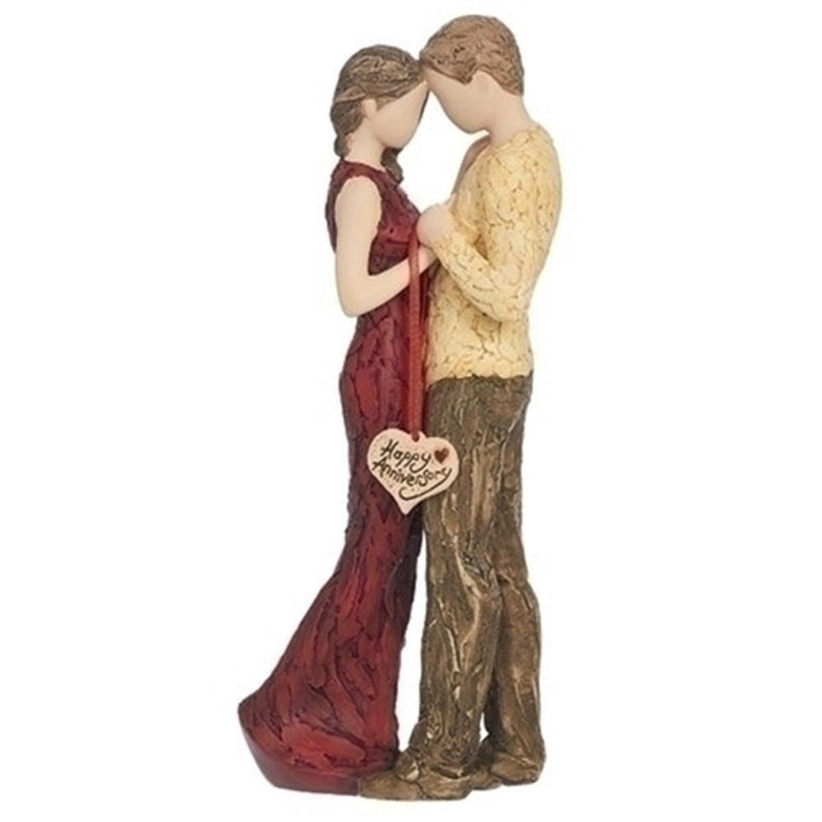11.25″ Couples with Happy Anniversary Tag Tabletop Figurine