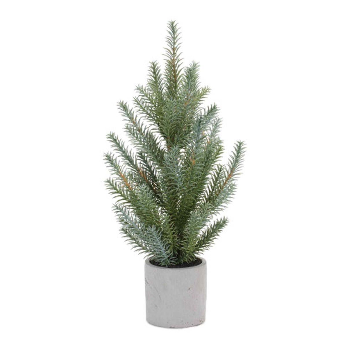 Potted Pine Artificial Christmas Tree – 18″ – Unlit – Set of 2