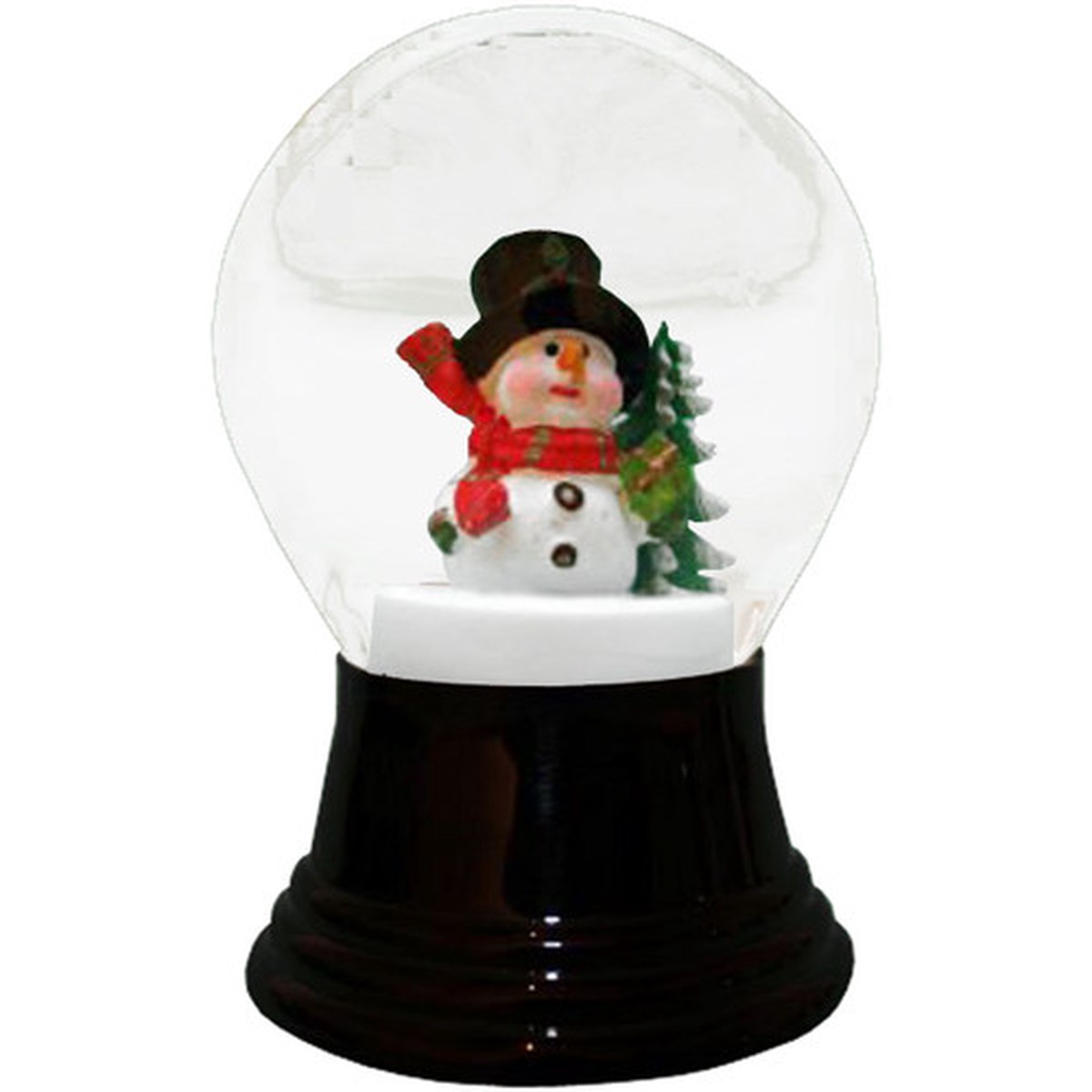 5″ Perzy Medium Snowman with Scarf Christmas Snow Globe