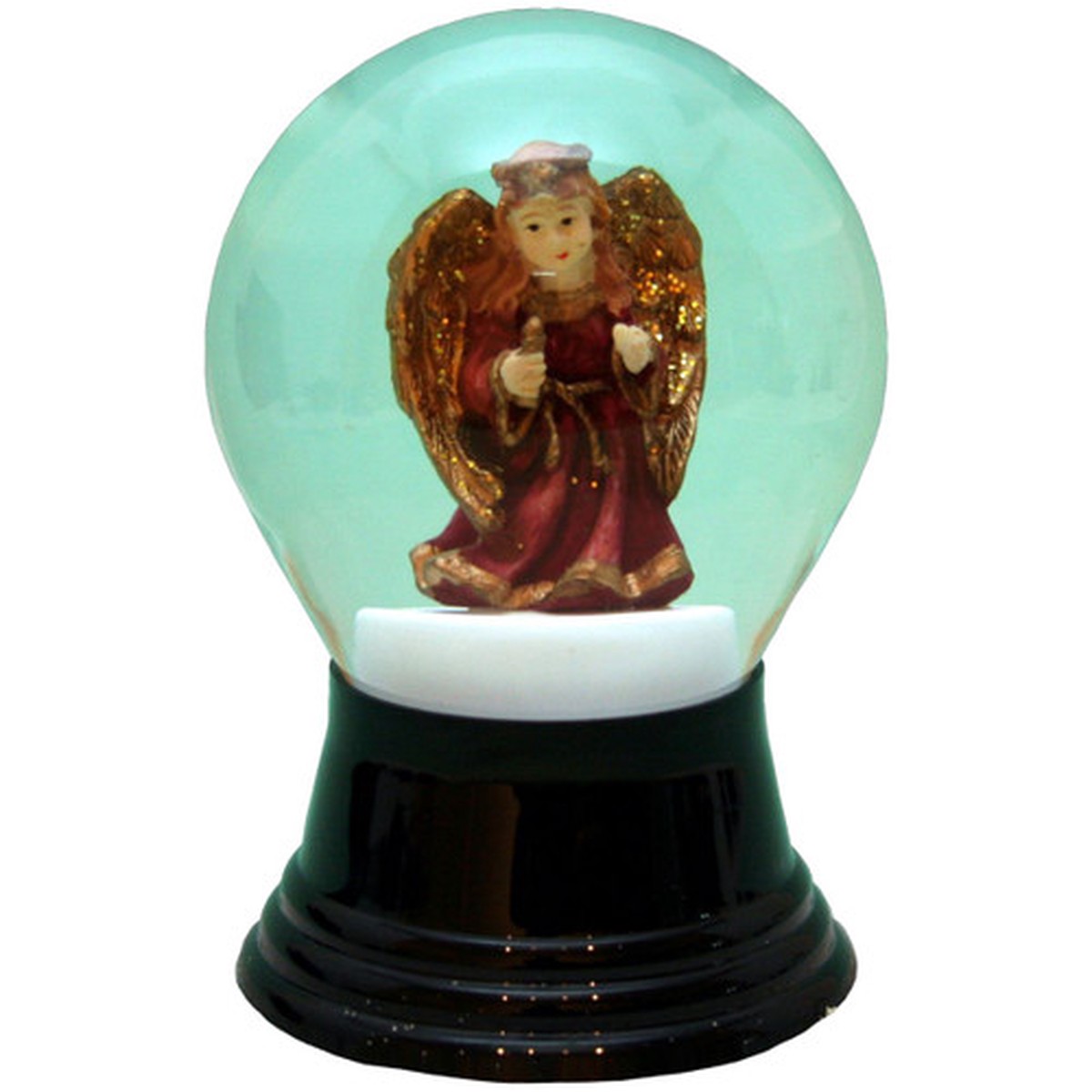 5″ Perzy Medium Angel Christmas Snow Globe