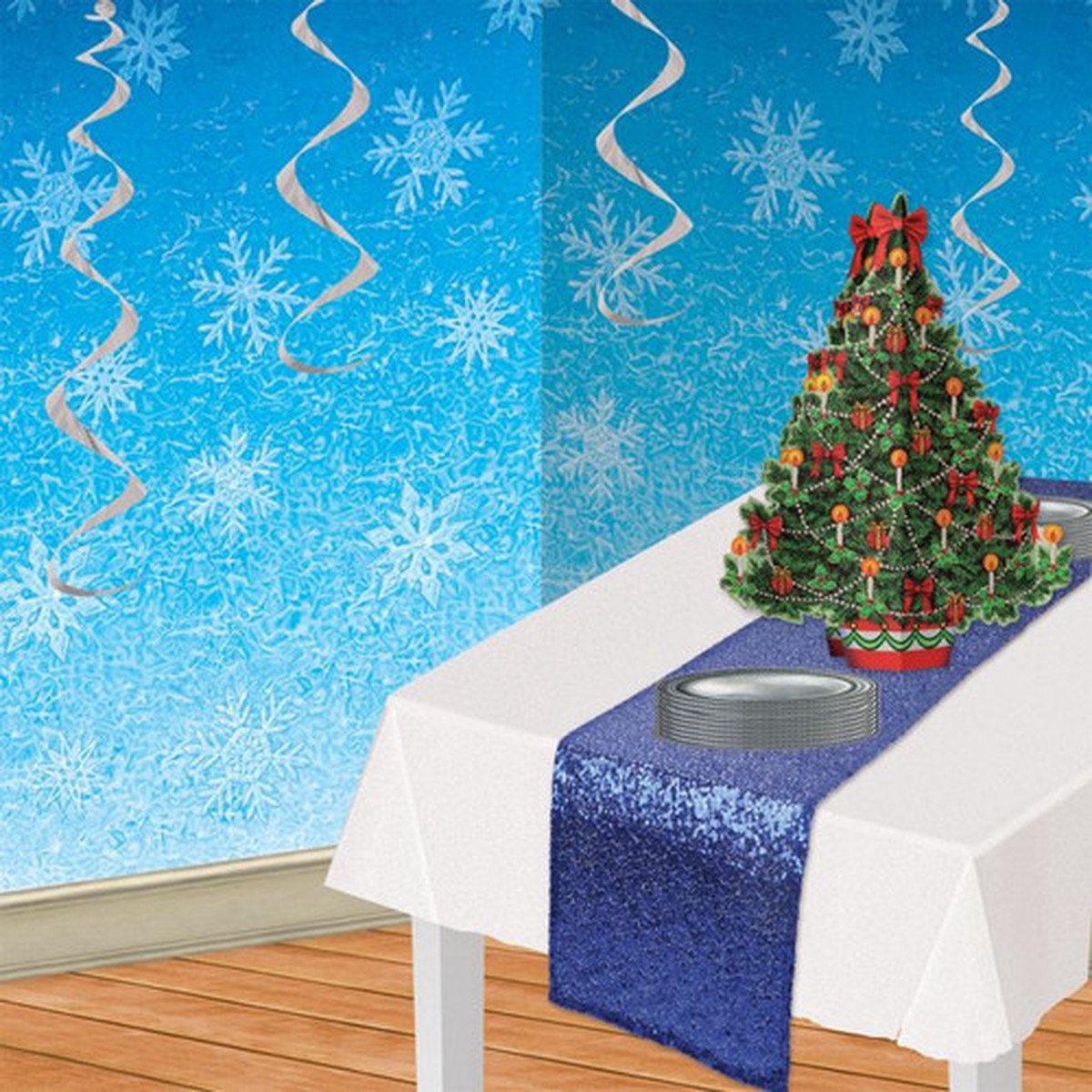 3-D Christmas Tree Party Centerpiece – 11.75″ – Pack of 12