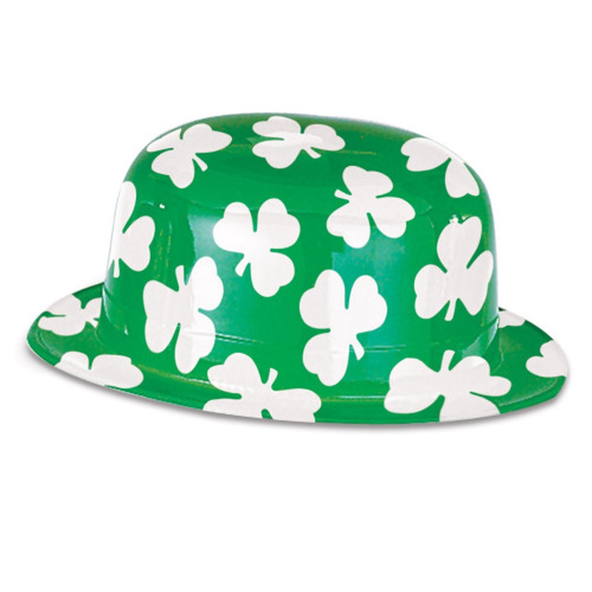 Unisex Shamrock Derby Hat Adult Costume Accessory – One Size – Beige – Pack of 25