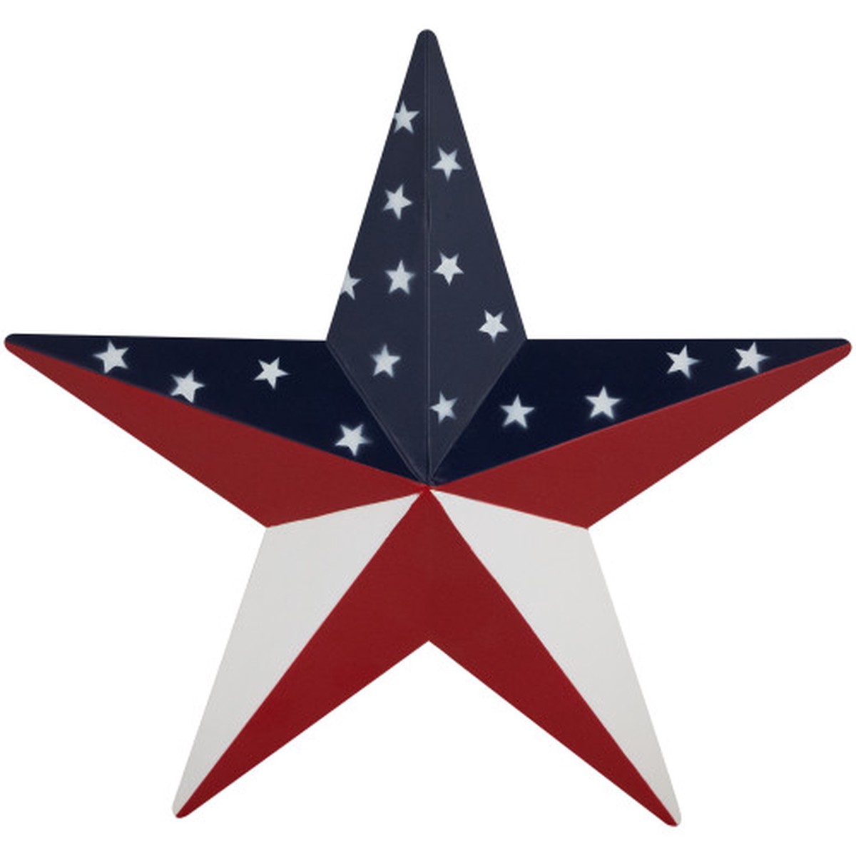 15″ American Flag Metal Star 4th of July Wall Decoration