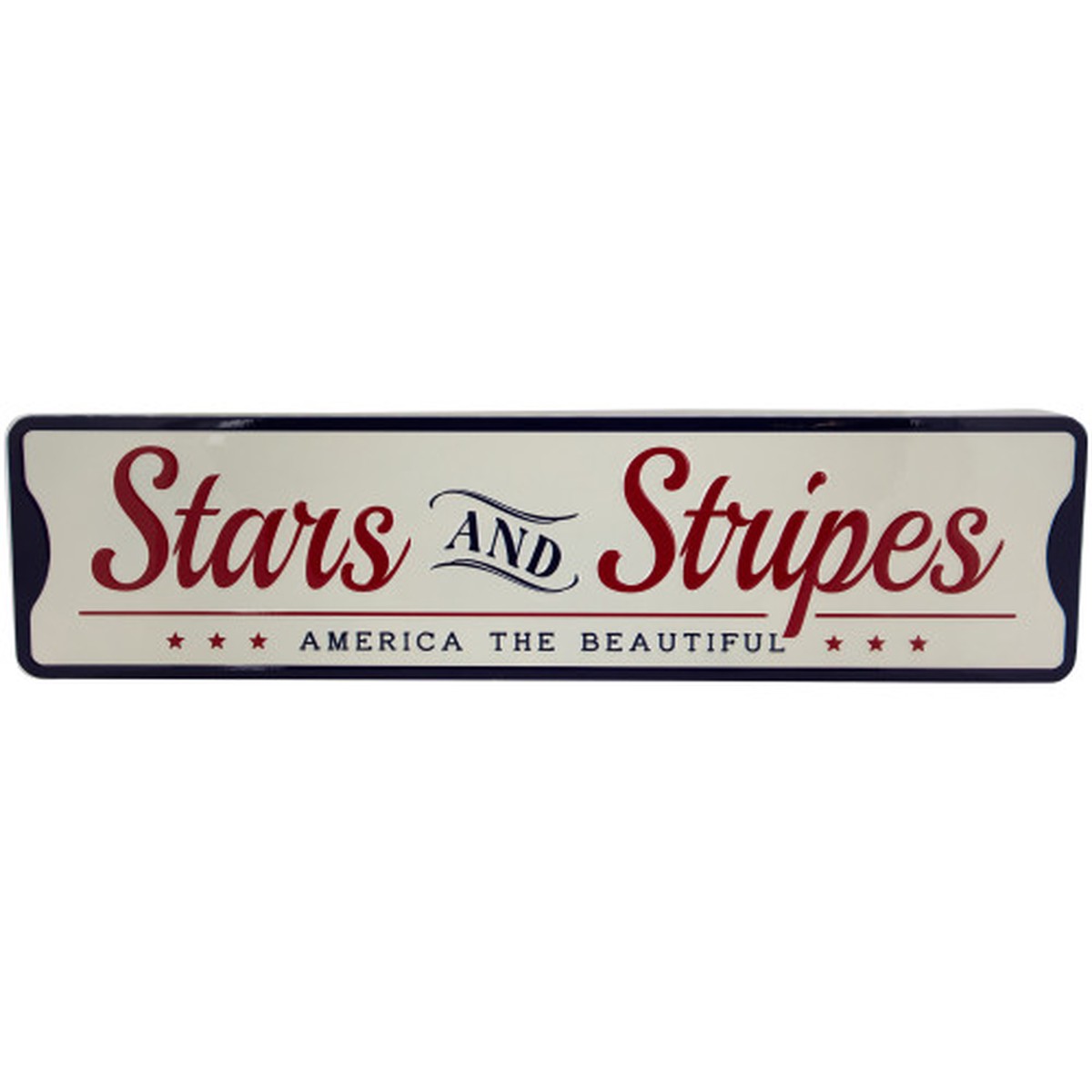 23.5″ Fourth of July Stars and Stripes America the Beautiful Patriotic Wall Decoration