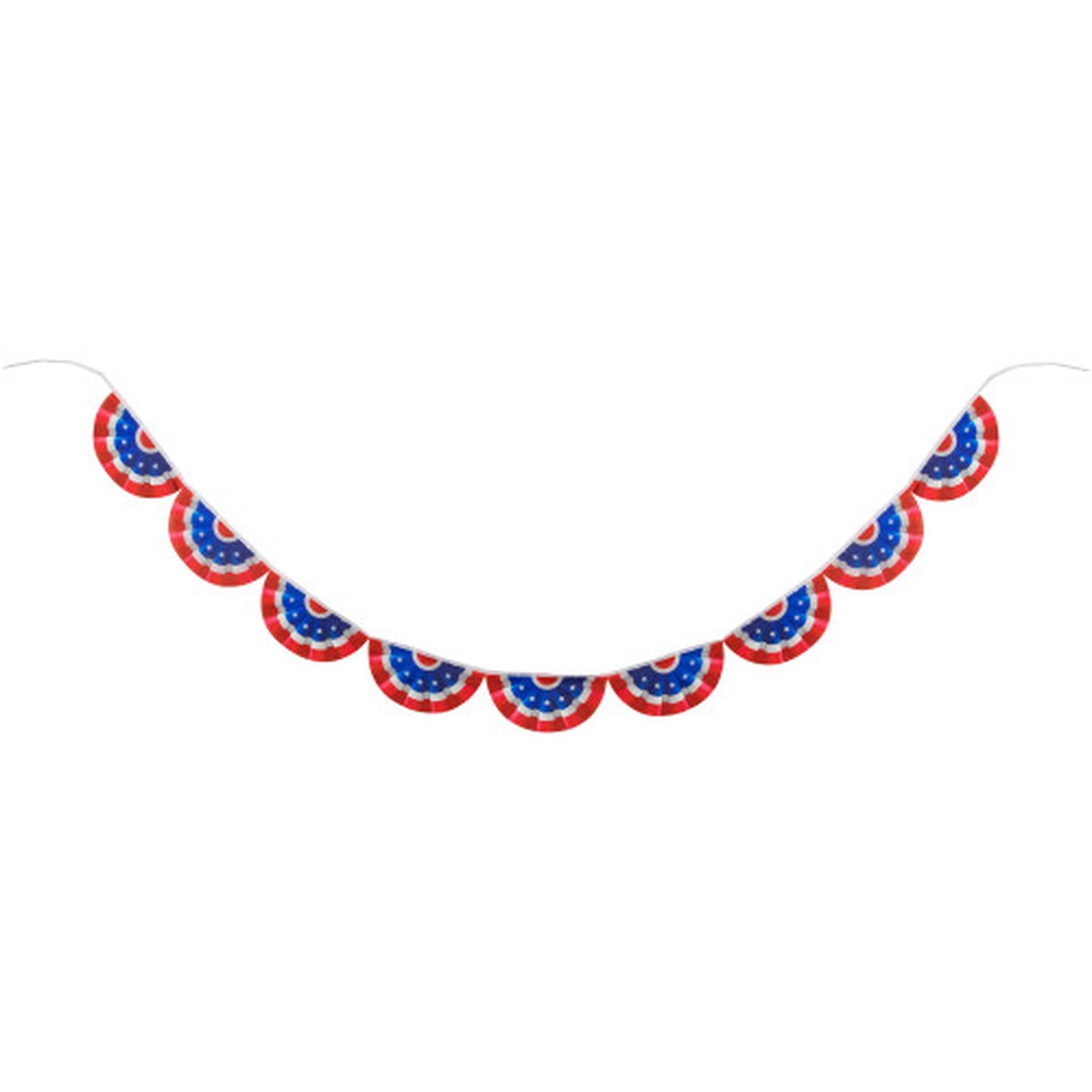 9.75′ Americana USA Flag Bunting Hanging Wall Banner