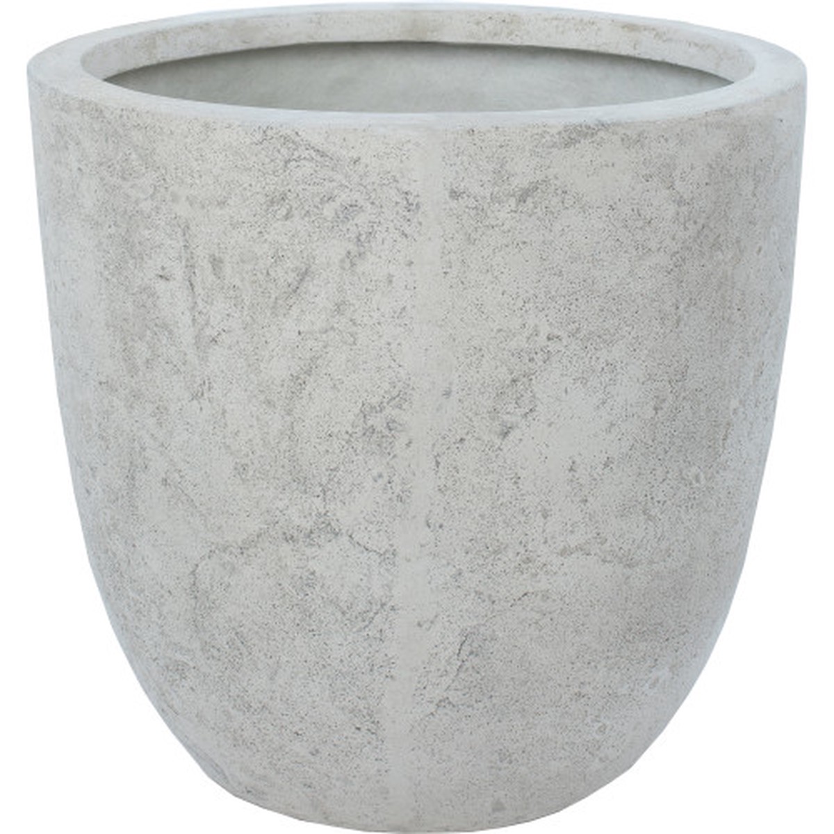 Volcanic Stone Tea Cup Standing Planter – 17.75″ – Beige and Taupe