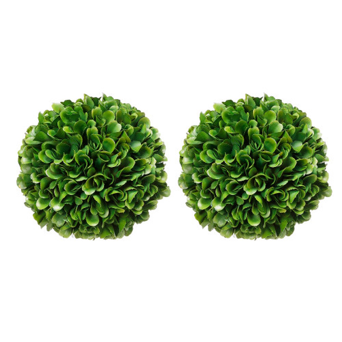 Orb Boxwood Artificial Outdoor Garden Topiary – 5″ – Set of 2