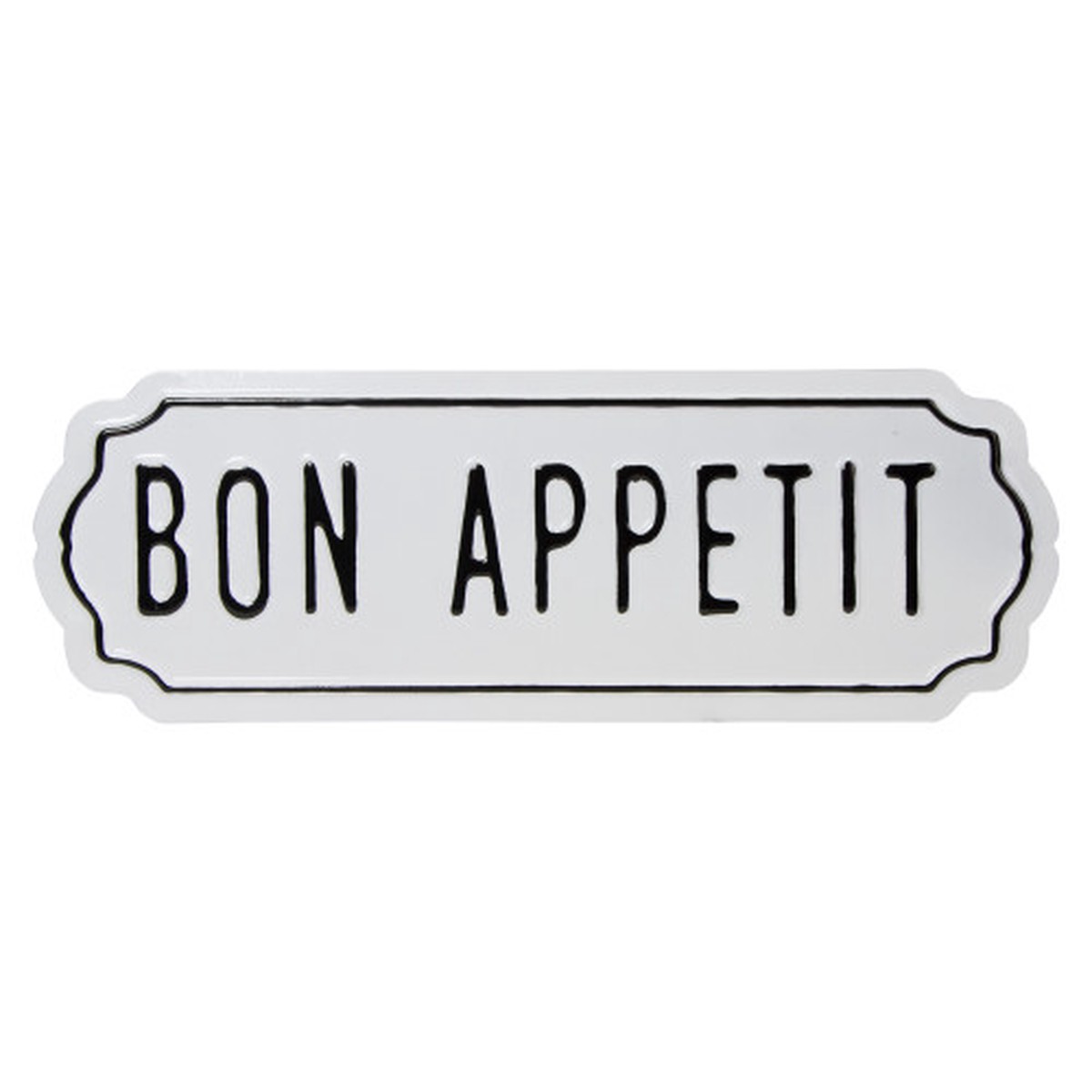 “Bon Appetit” Hanging Metal Wall Sign – 14″