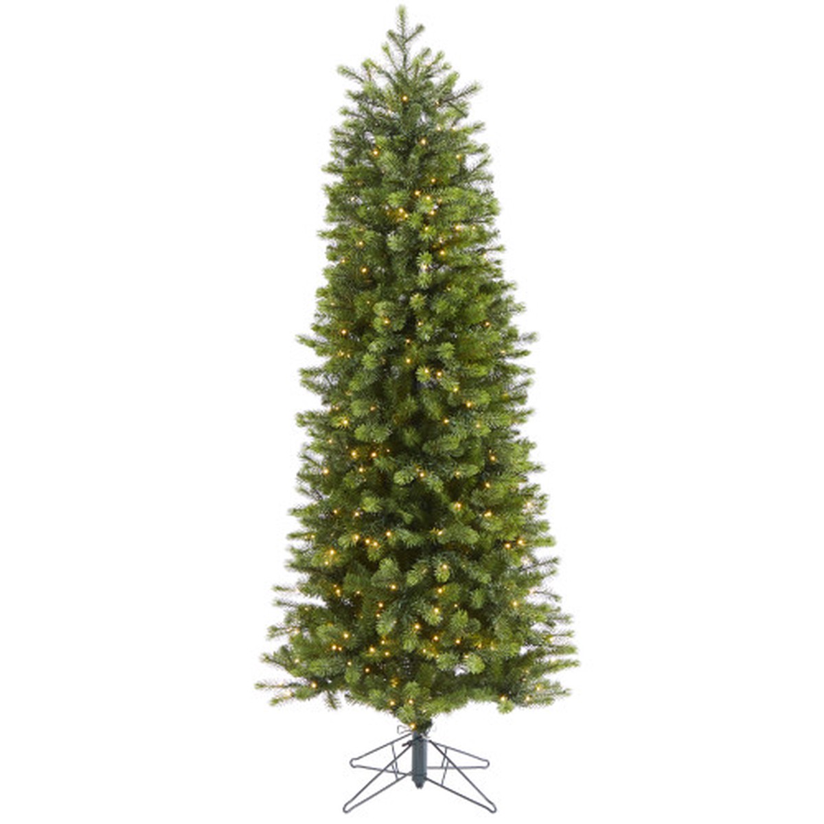 6.5′ Pre-Lit Colorado Spruce Artificial Christmas Tree, Warm White LED Lights